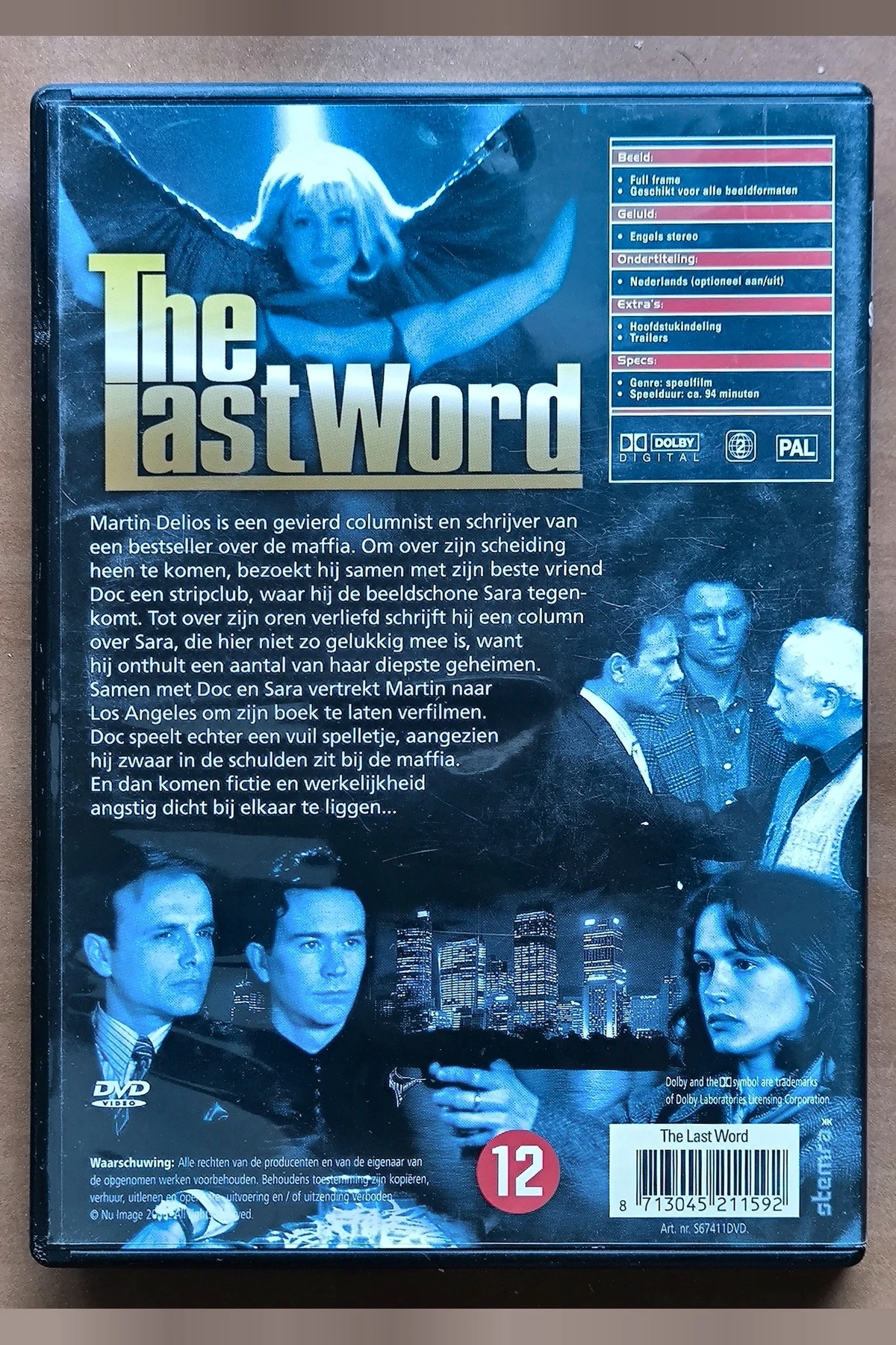 The Last Word - Achterkant