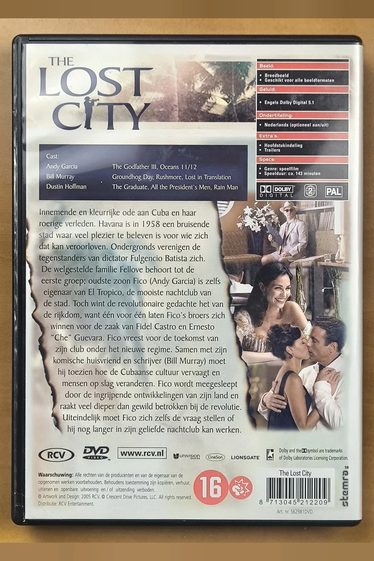 The Lost City - Achterkant