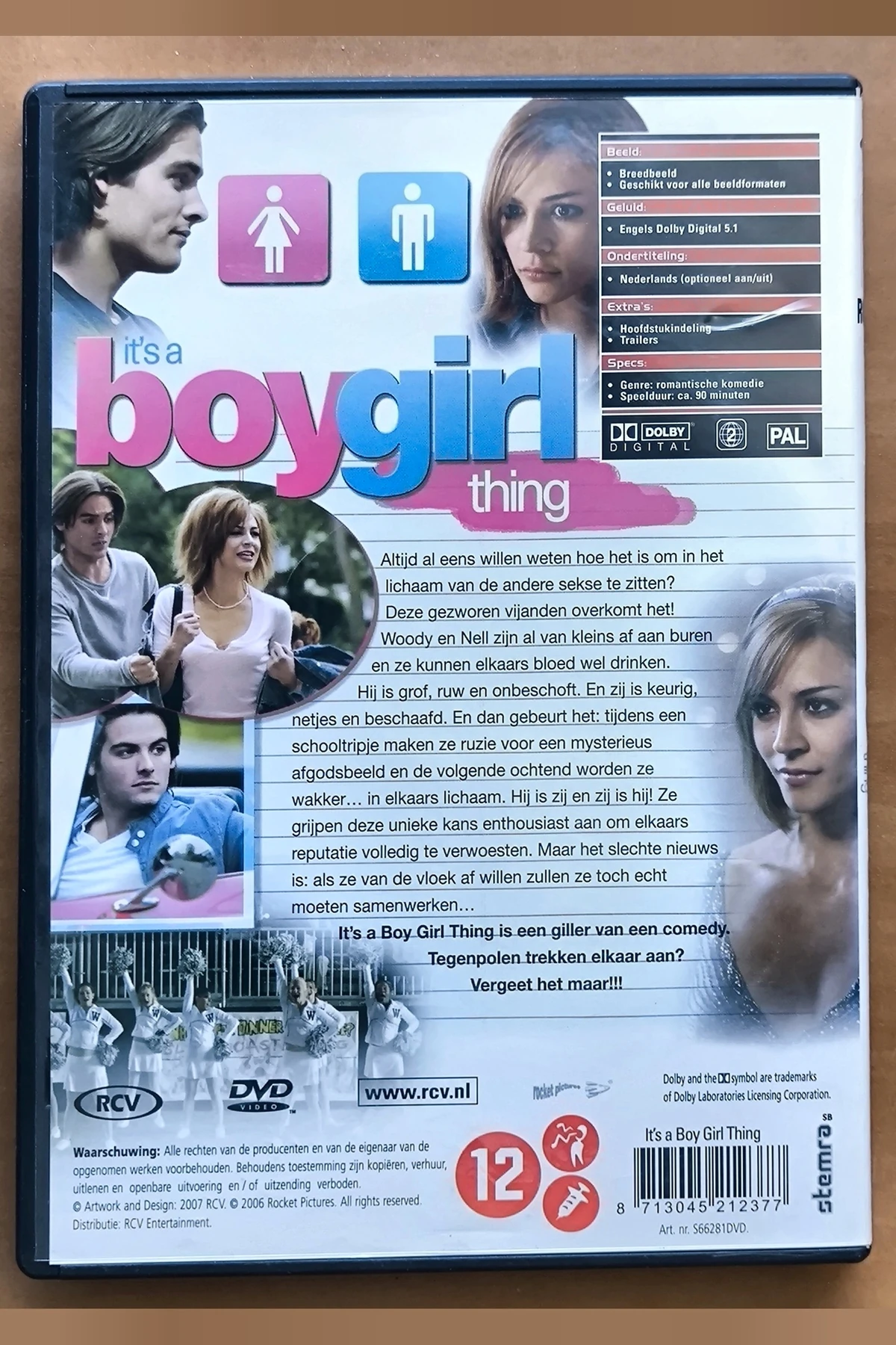 It's a Boy Girl Thing - Achterkant