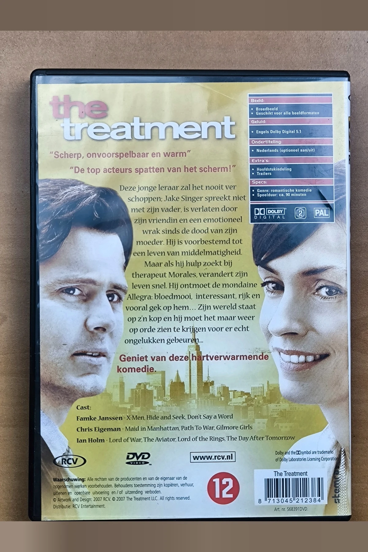 The Treatment - Achterkant