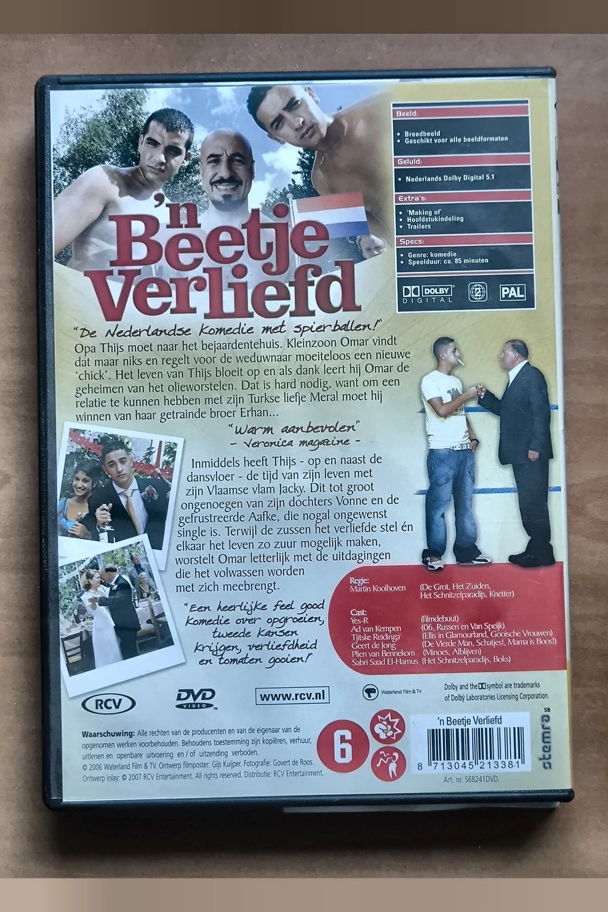'n Beetje verliefd - Achterkant