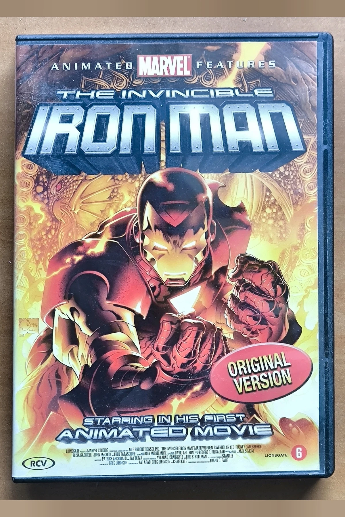The Invincible Iron Man - Voorkant