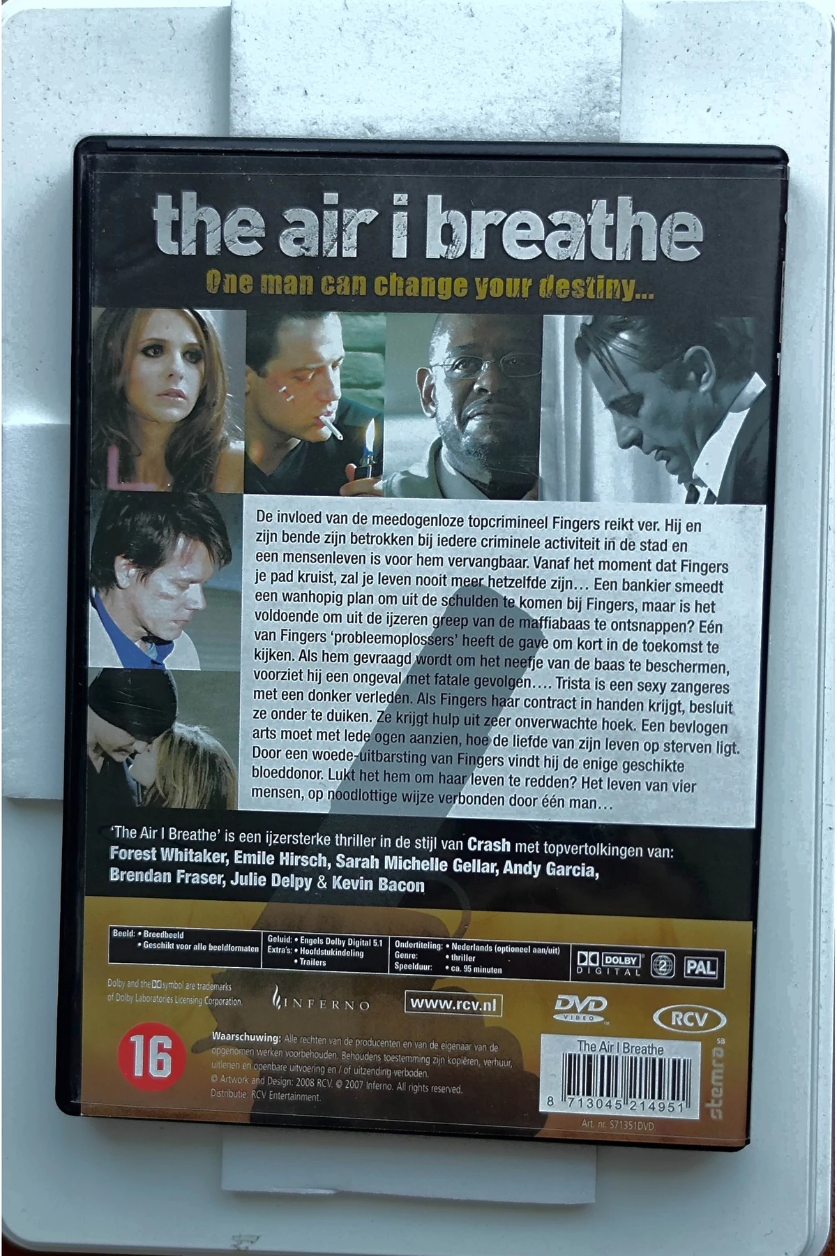 The Air I Breathe - Achterkant