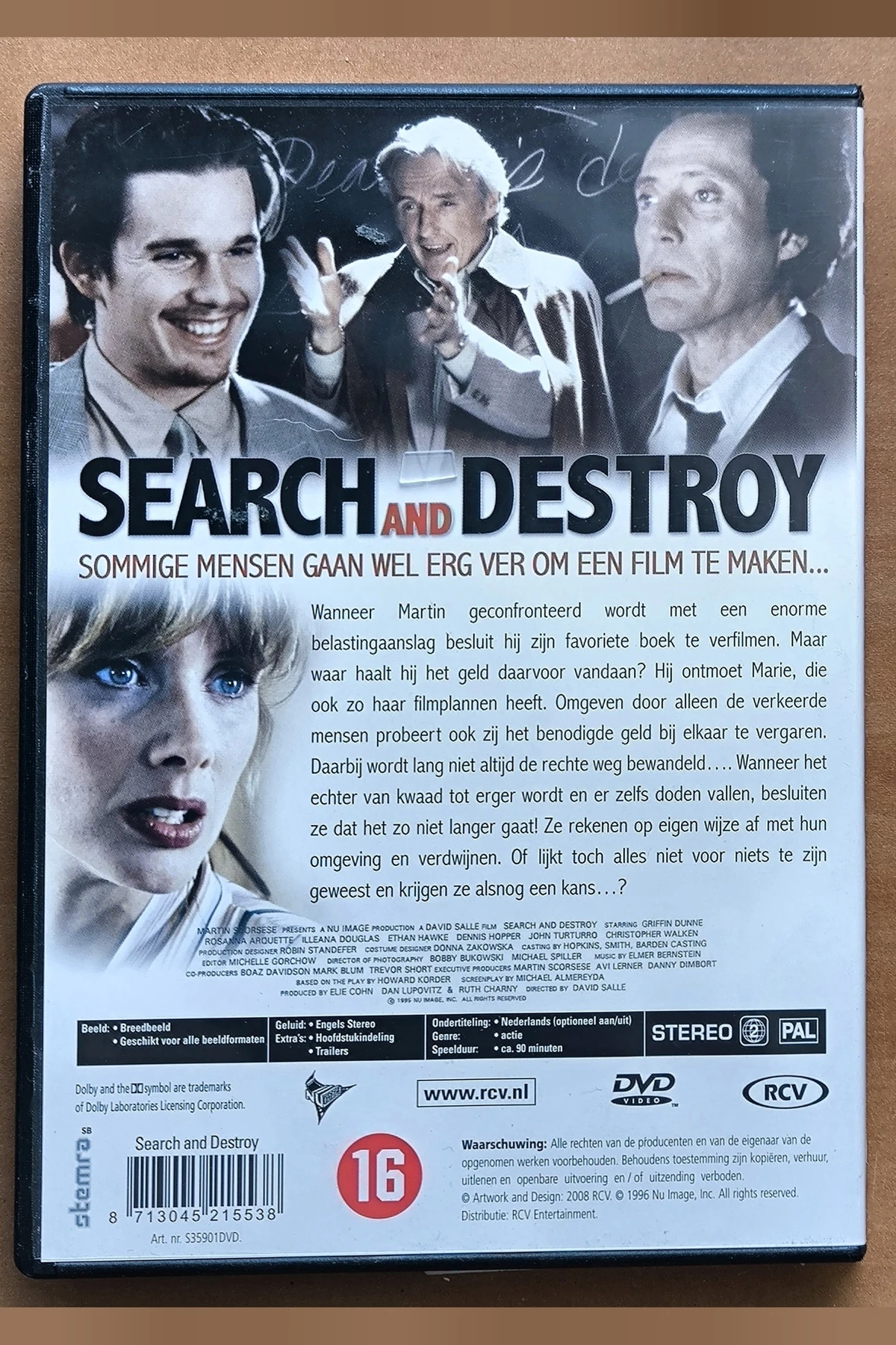 Search and Destroy - Achterkant