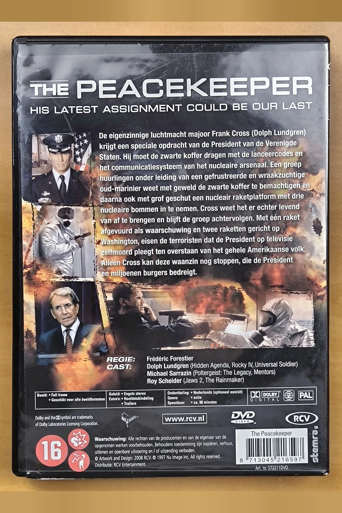 The Peacekeeper - Achterkant