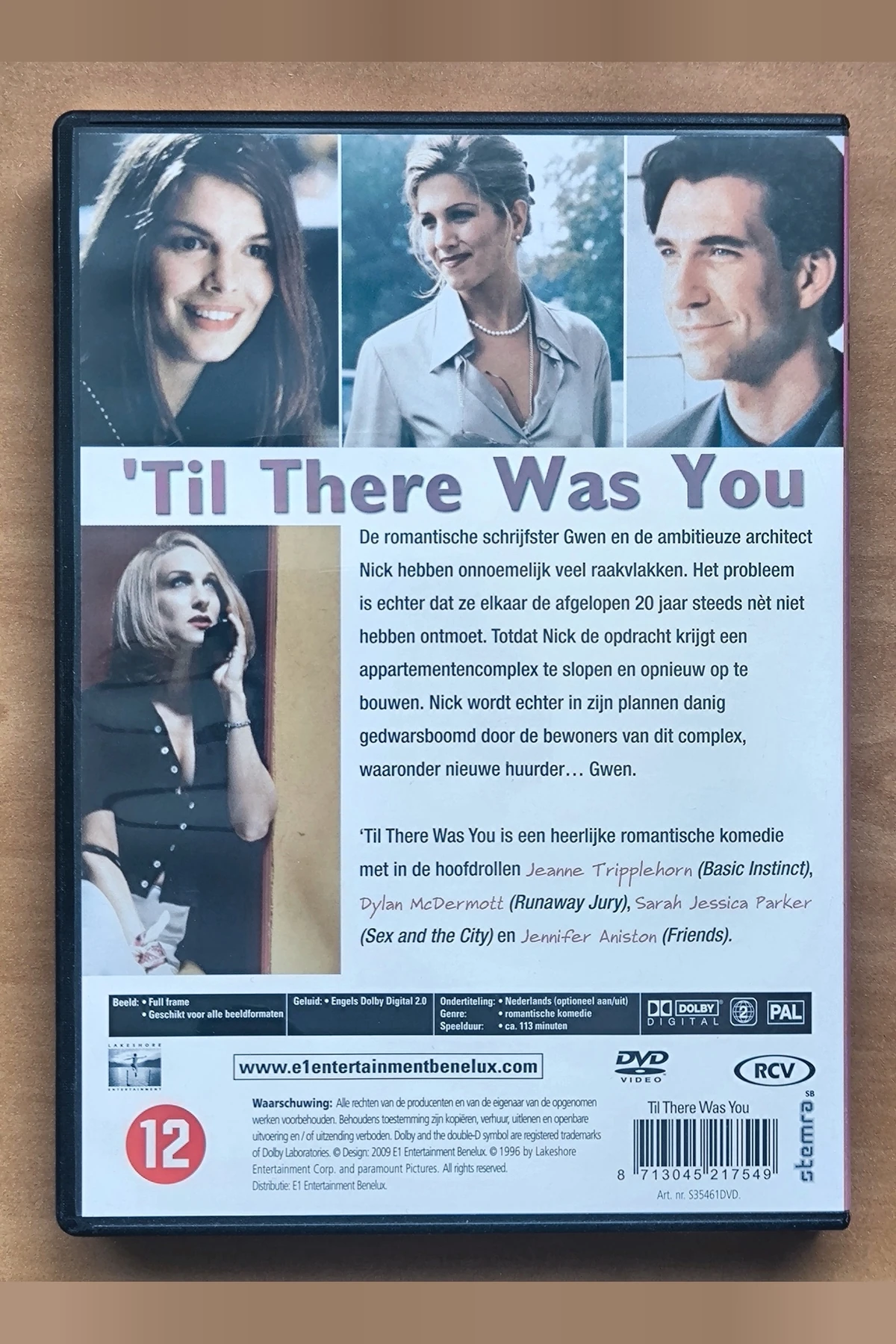 'Til There Was You - Achterkant