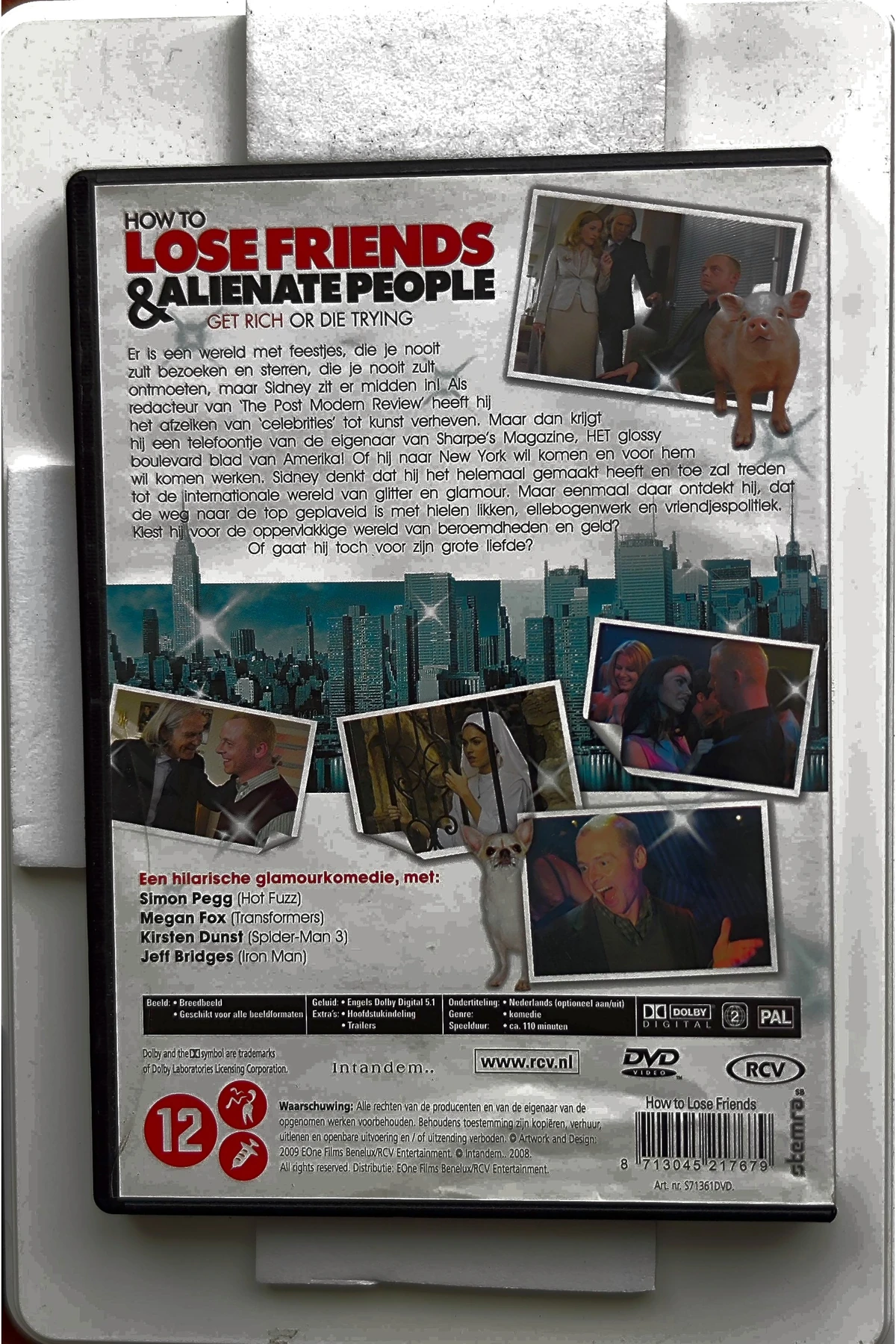 How to Lose Friends & Alienate People - Achterkant