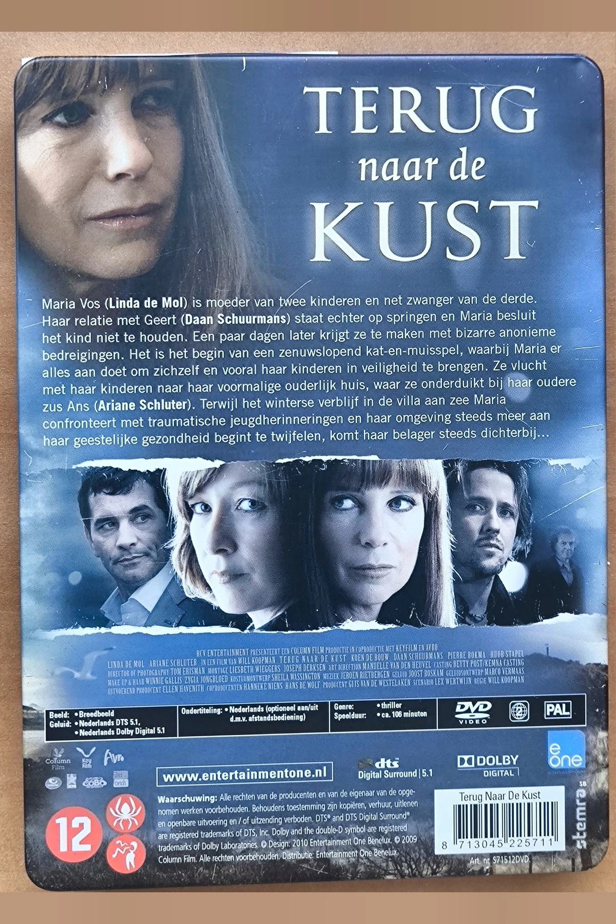 Terug naar de kust - Achterkant