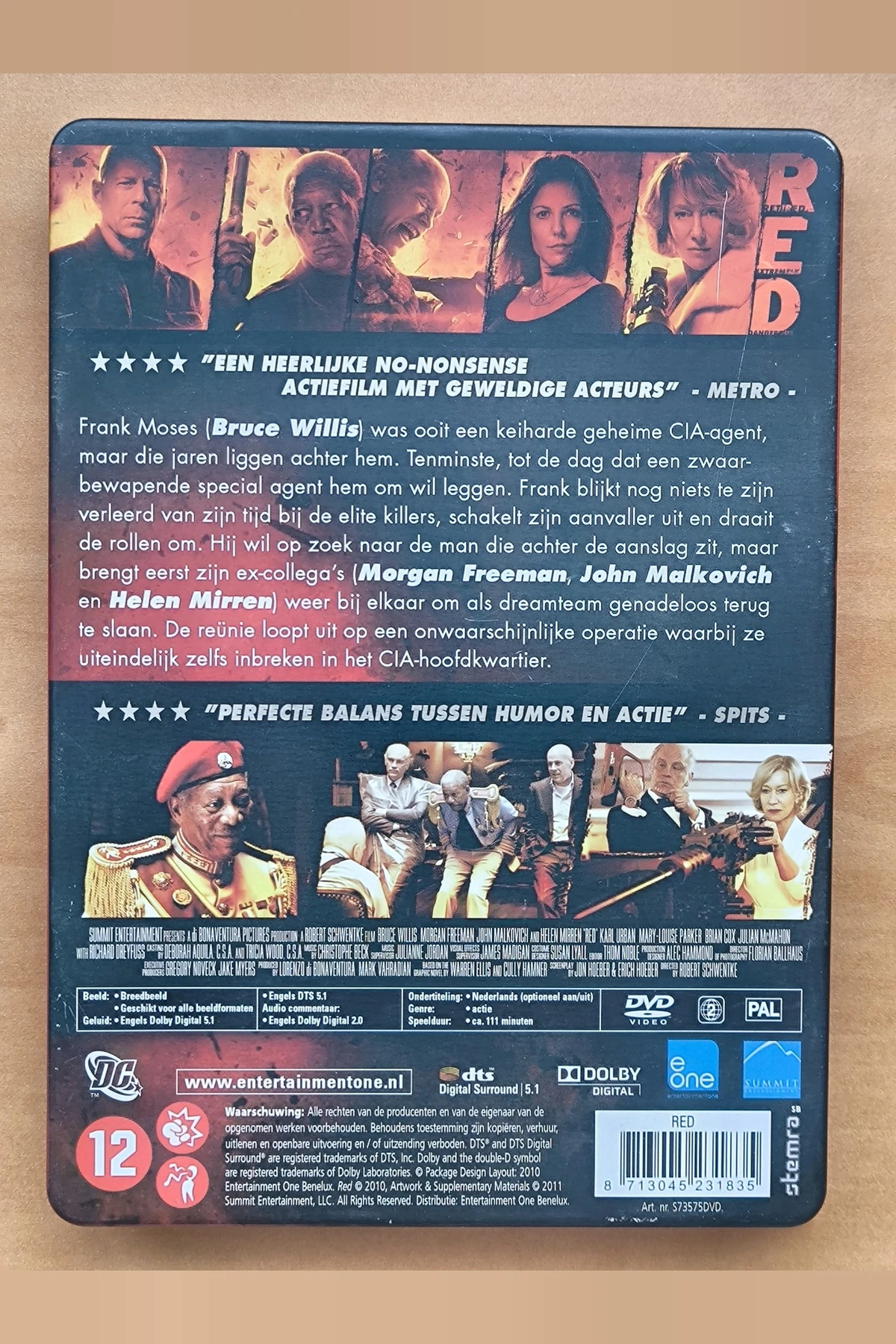 RED - Achterkant