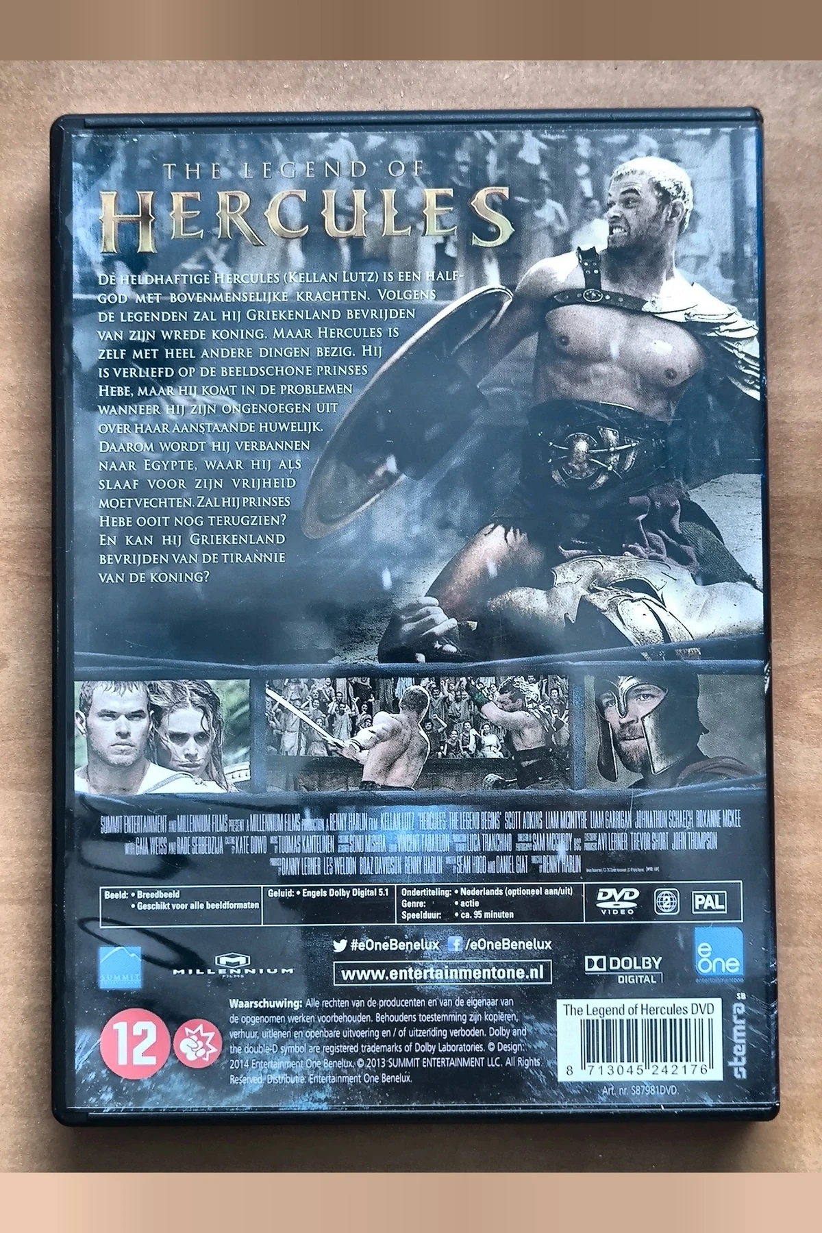 The Legend of Hercules - Achterkant