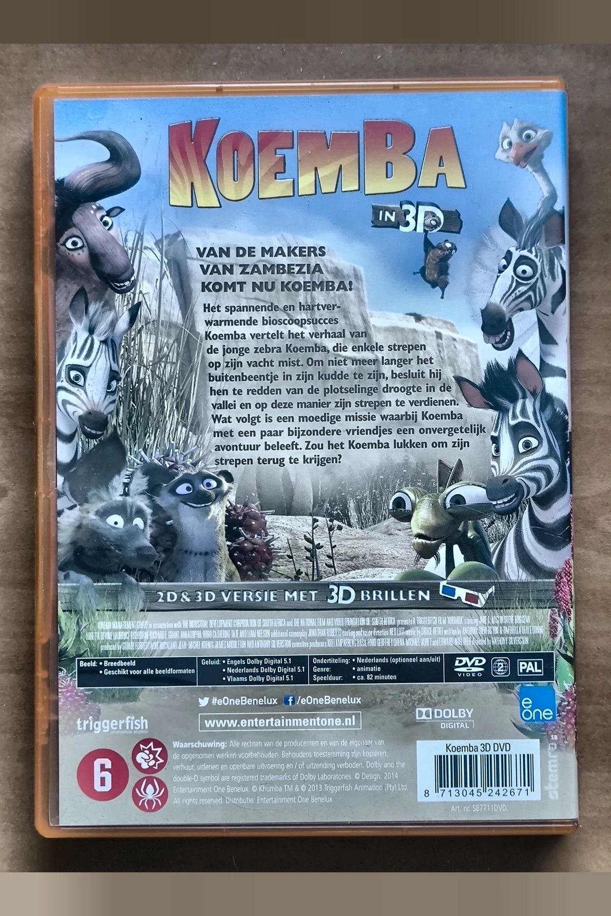 Khumba - Achterkant