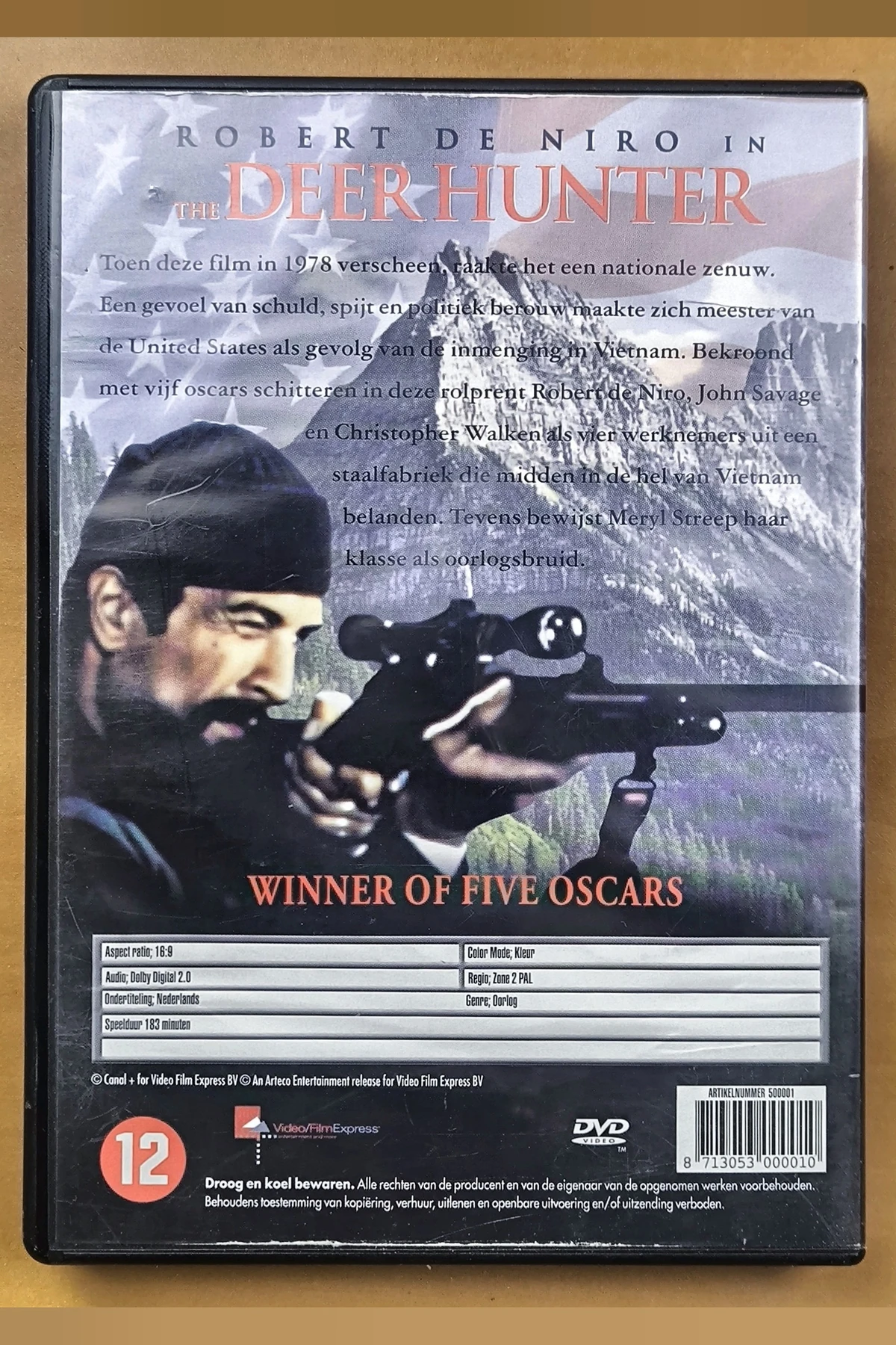 The Deer Hunter - Achterkant