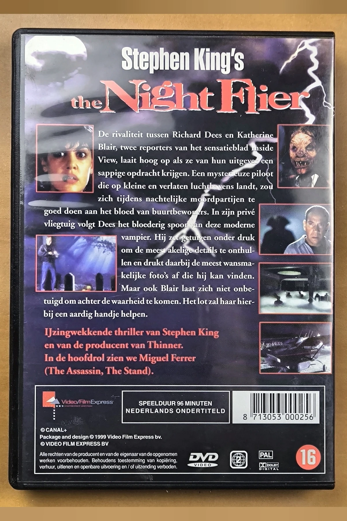 The Night Flier - Achterkant