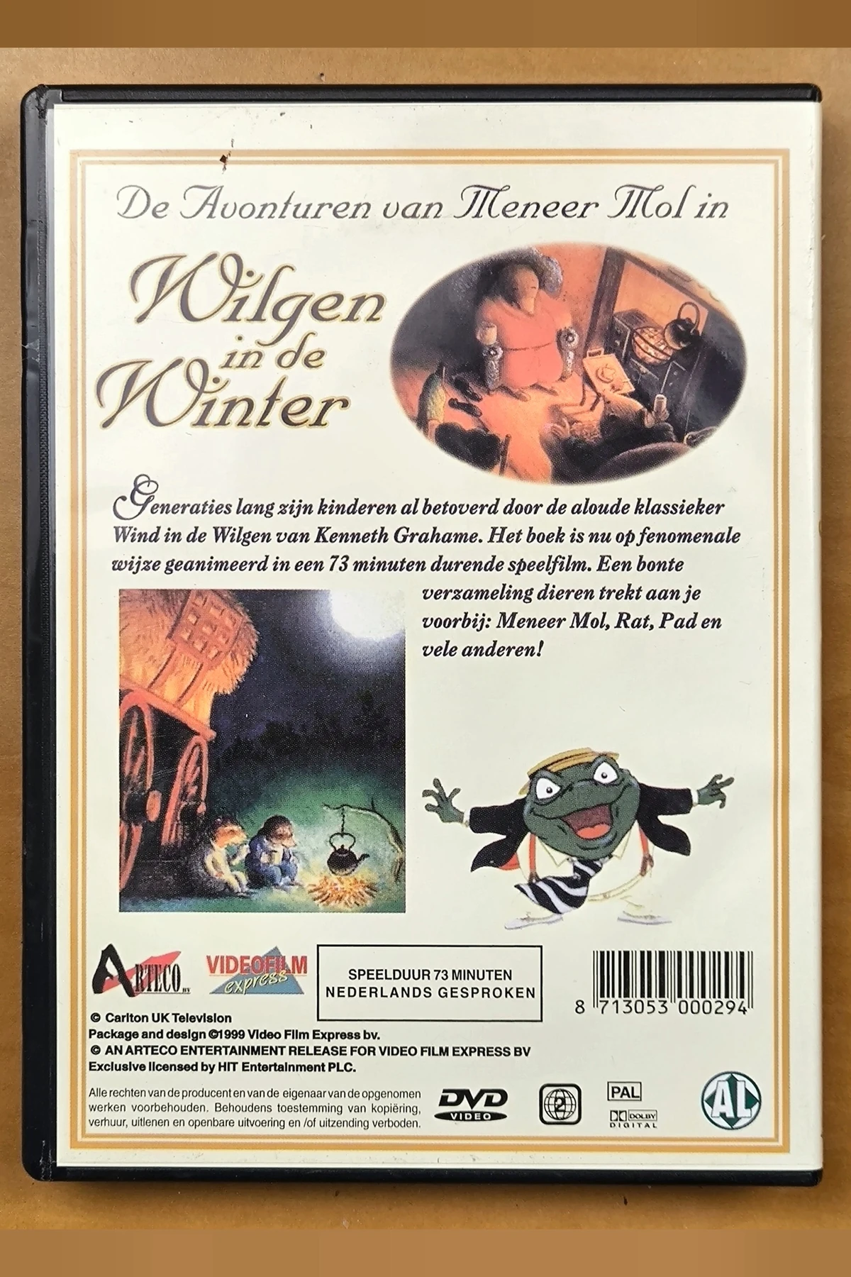 Wilgen in de Winter - Achterkant