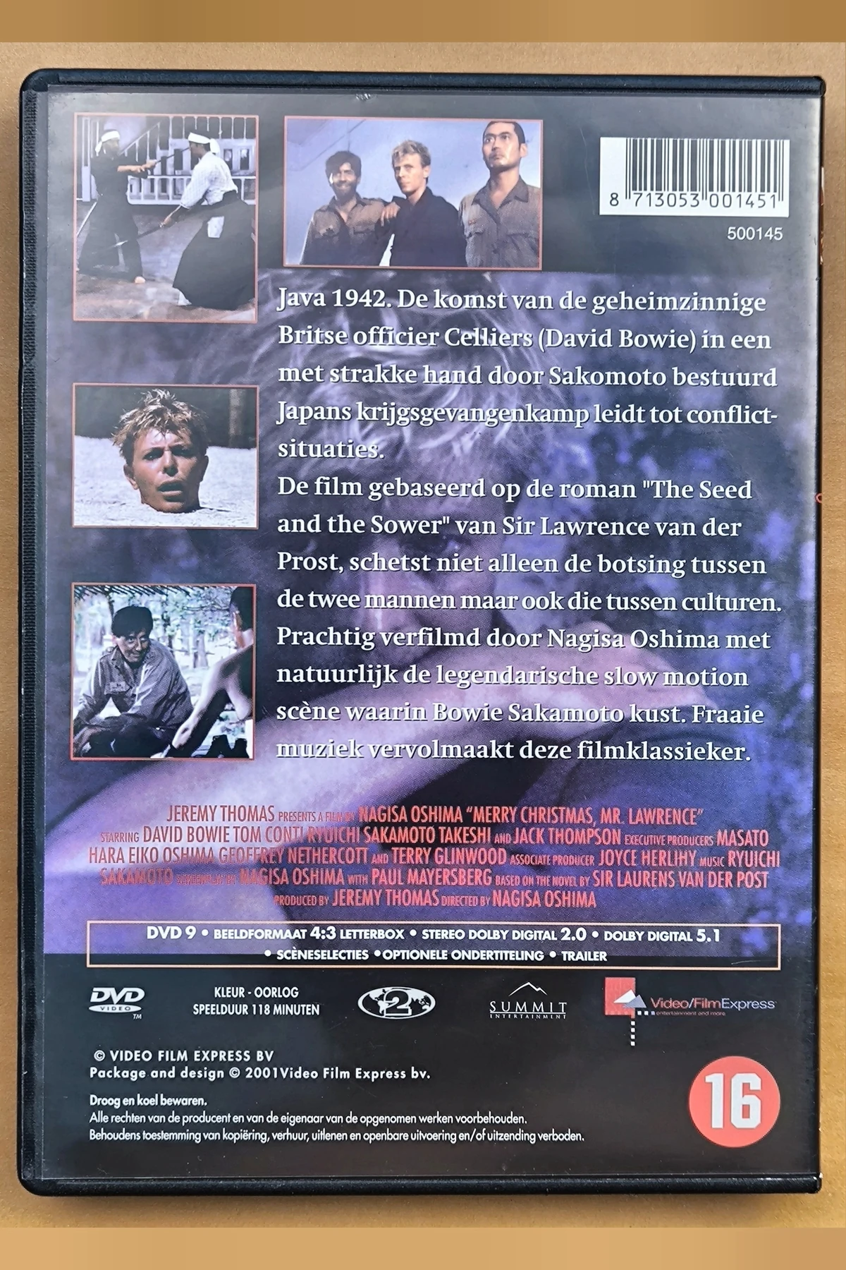 Merry Christmas Mr. Lawrence - Achterkant
