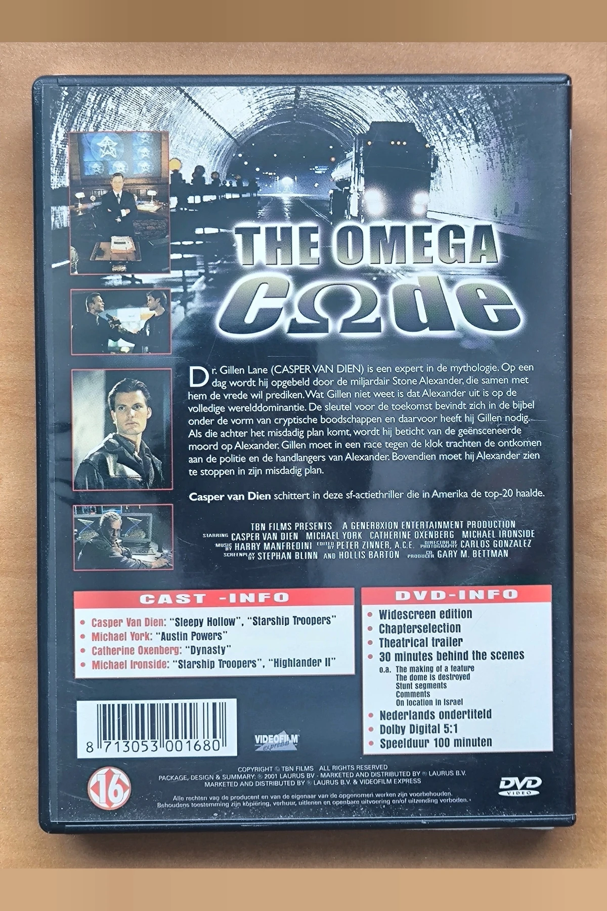 The Omega Code - Achterkant