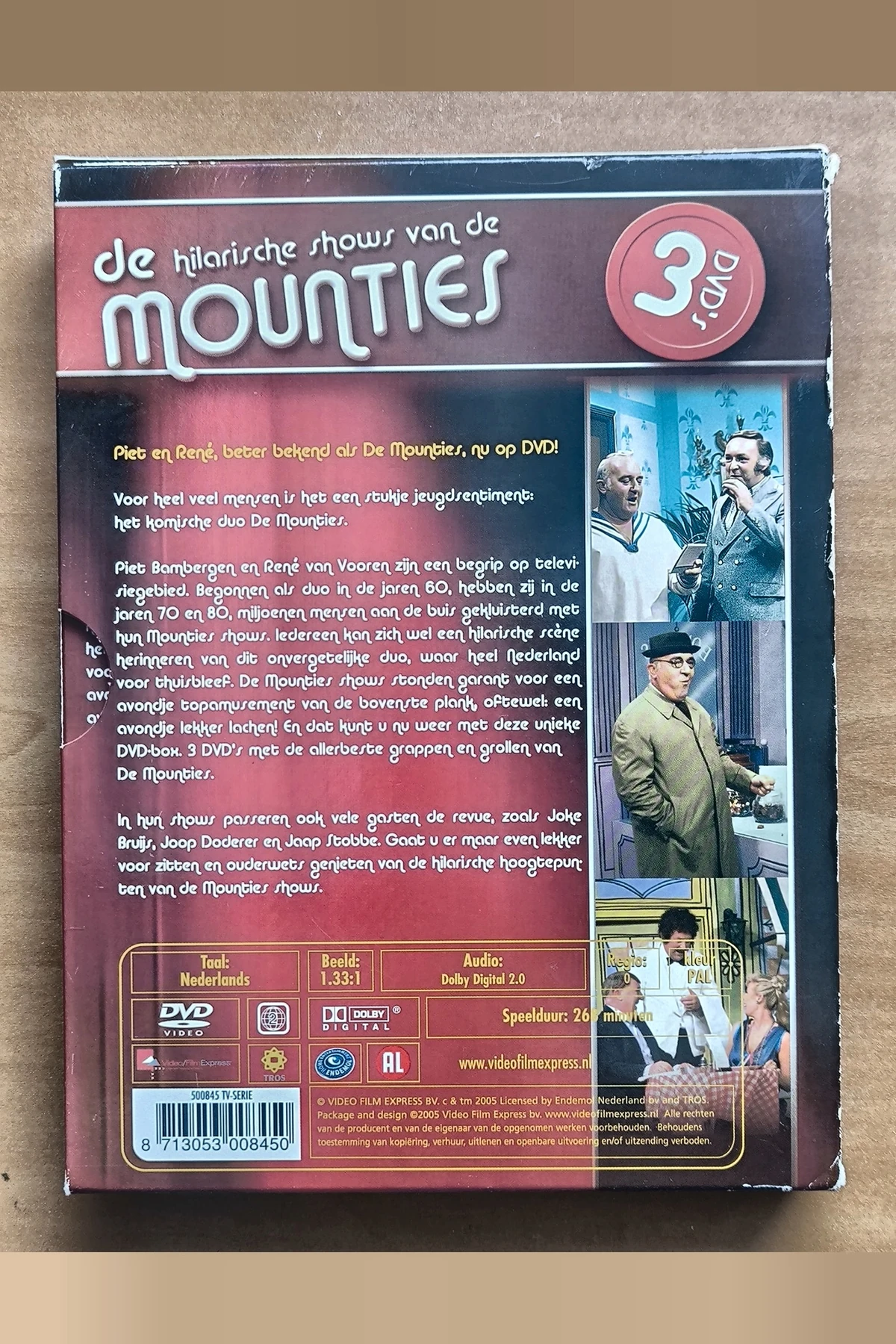 De Mounties - Achterkant