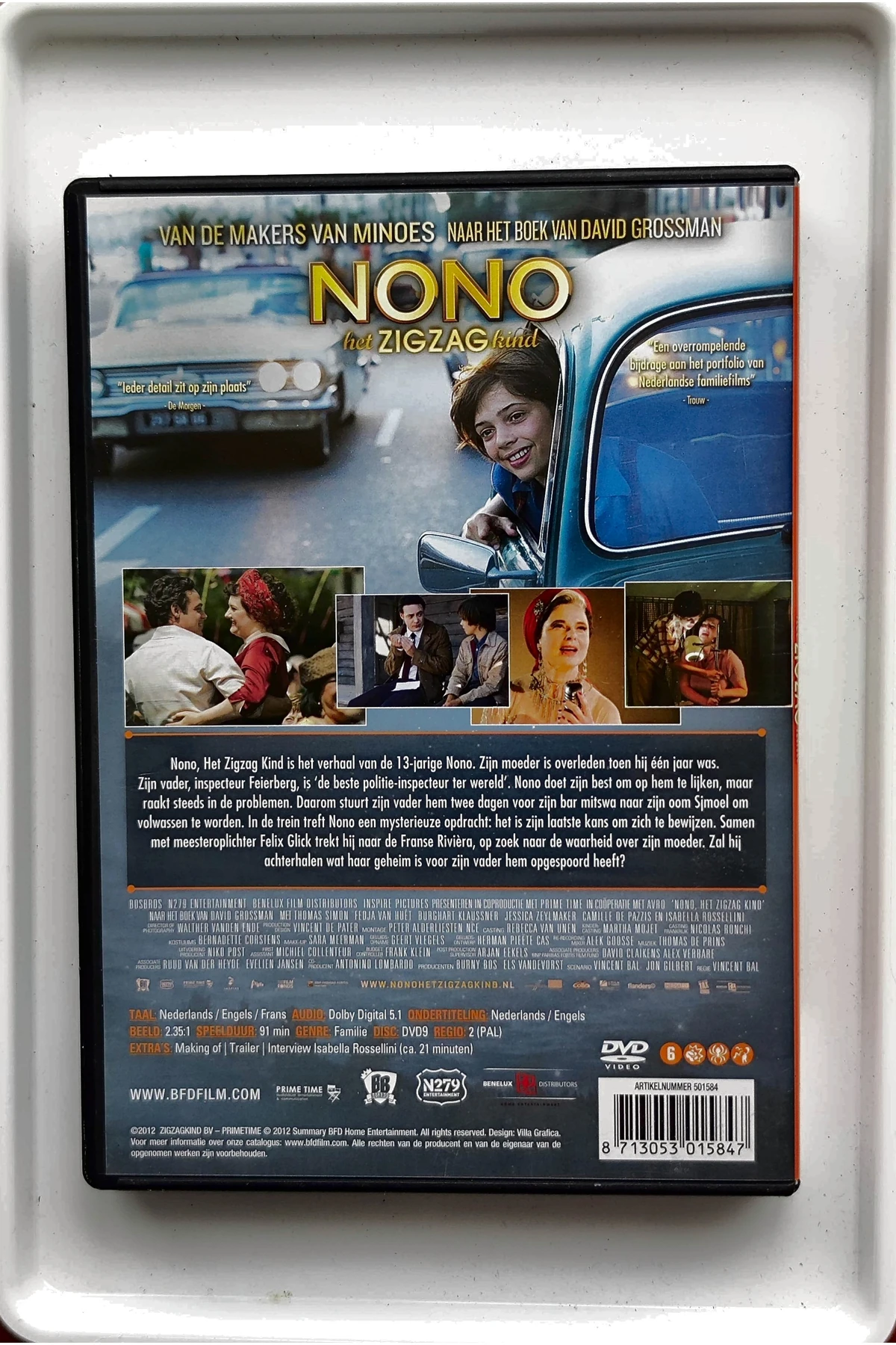 Nono, the Zigzag Kid - Achterkant