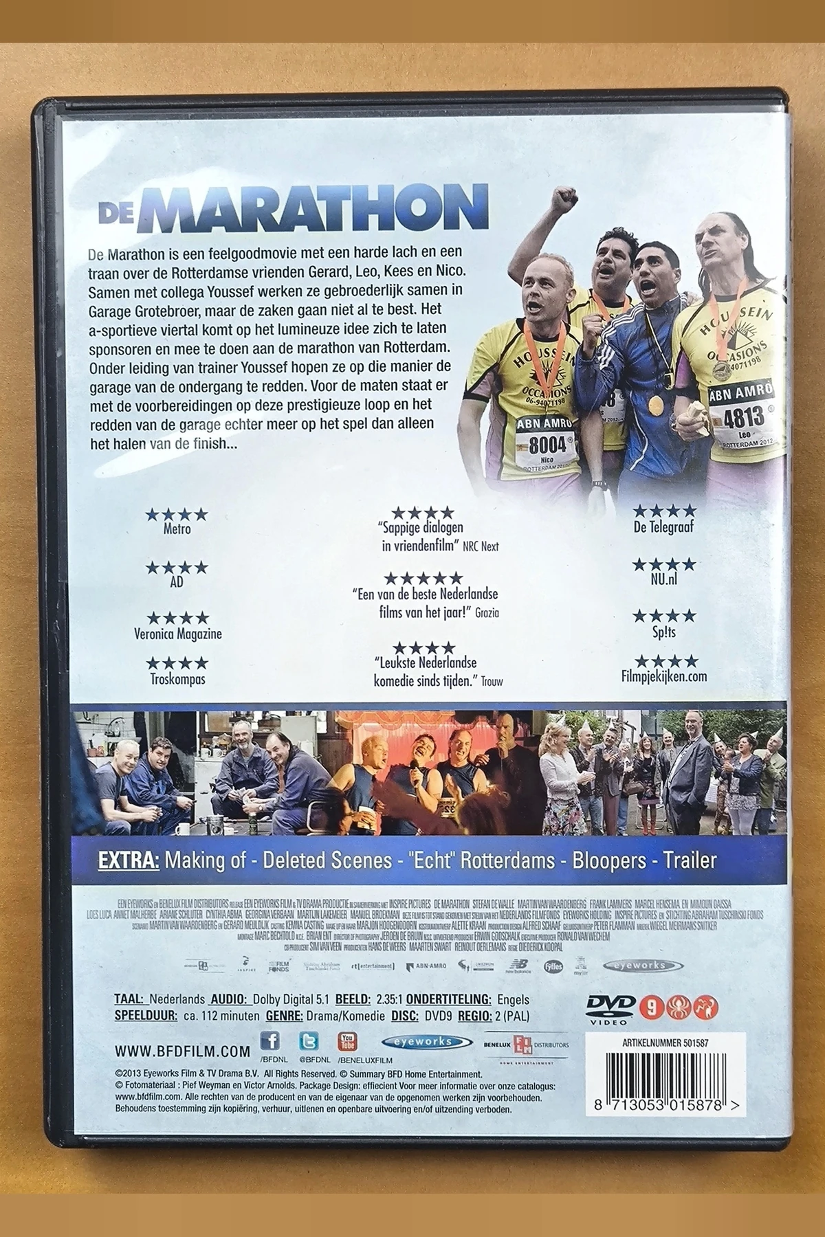 De Marathon - Achterkant