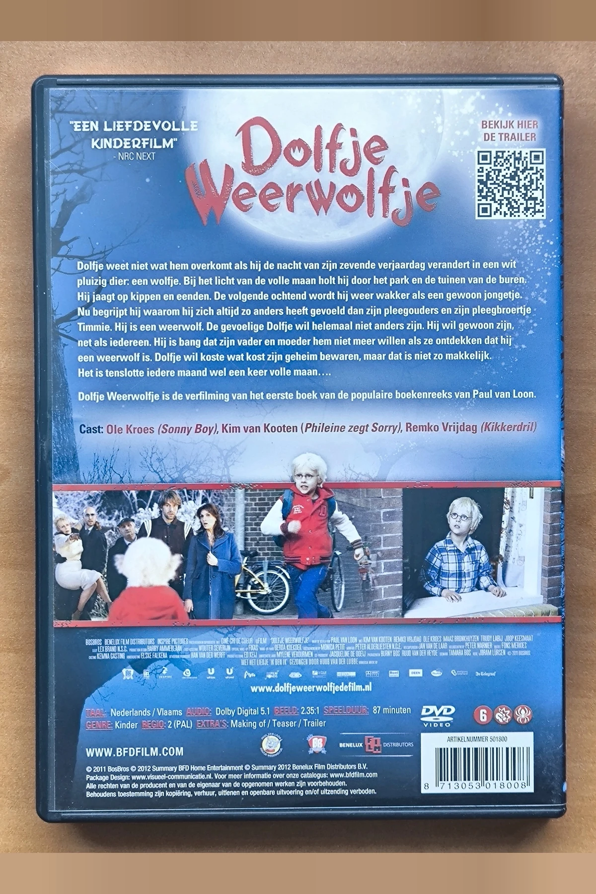 Dolfje Weerwolfje - Achterkant