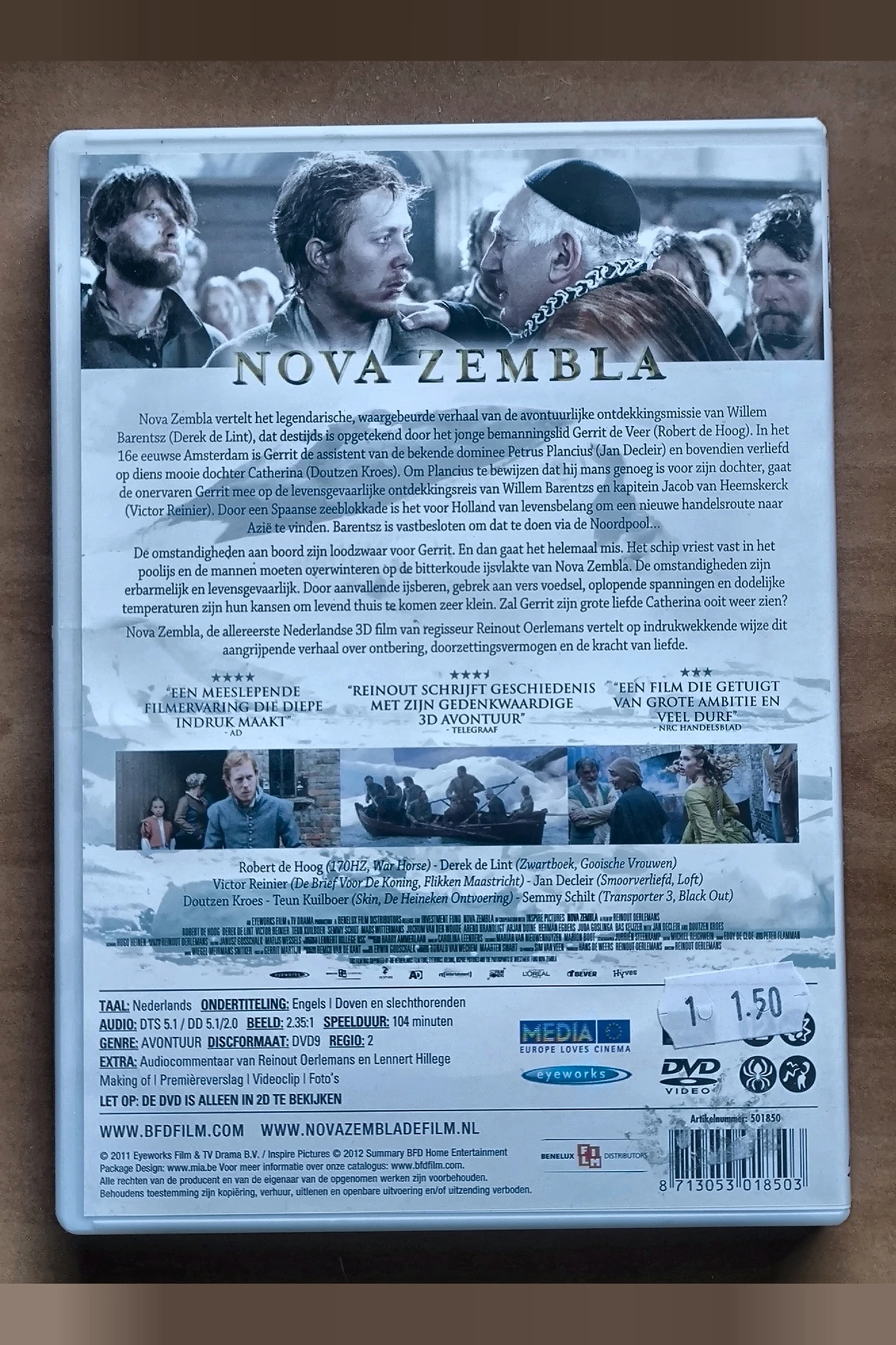 Nova Zembla - Achterkant