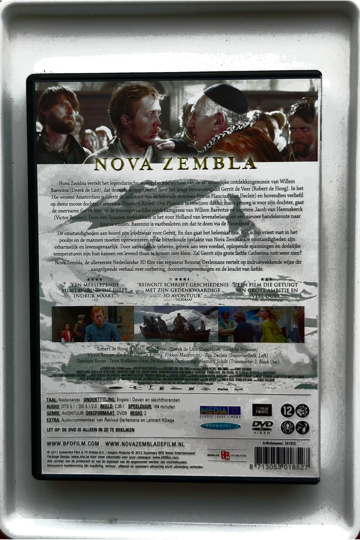 Nova Zembla - Achterkant