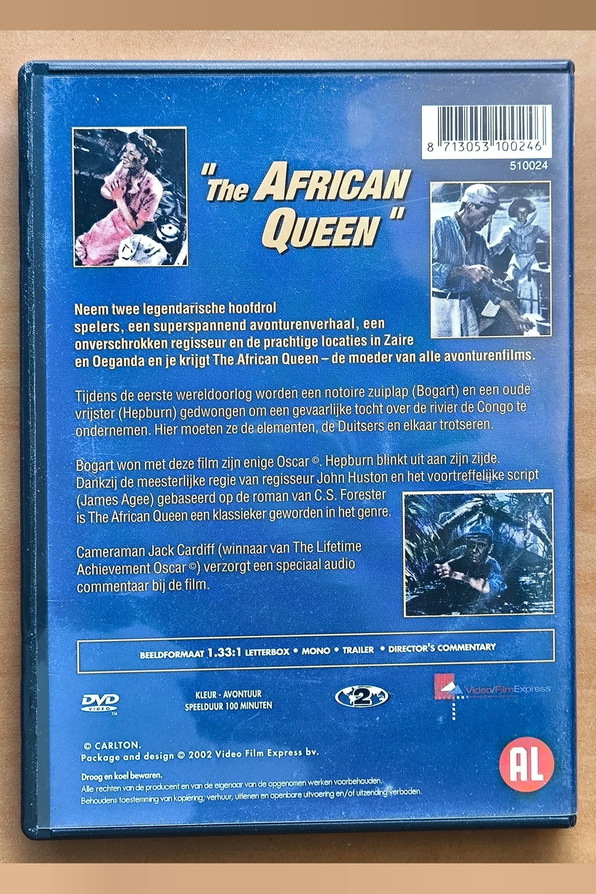 The African Queen - Achterkant