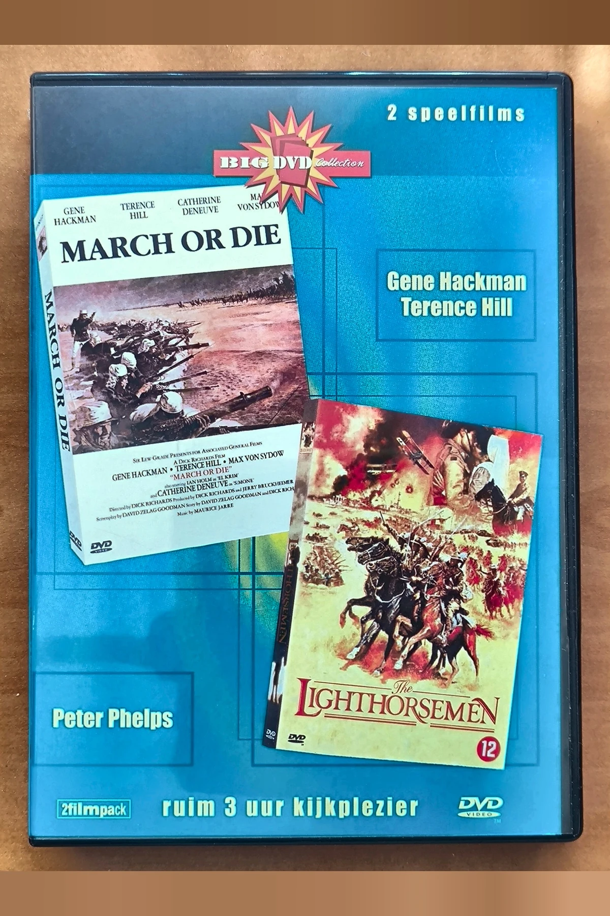 March or Die / The Lighthorsemen - Voorkant