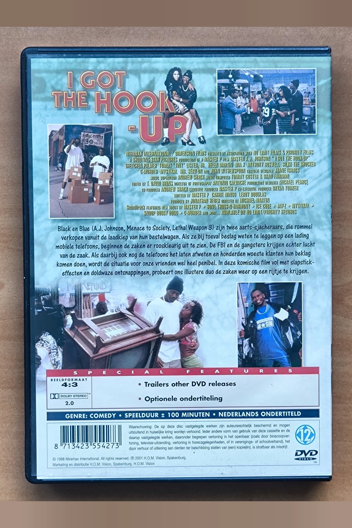 I Got the Hook Up - Achterkant