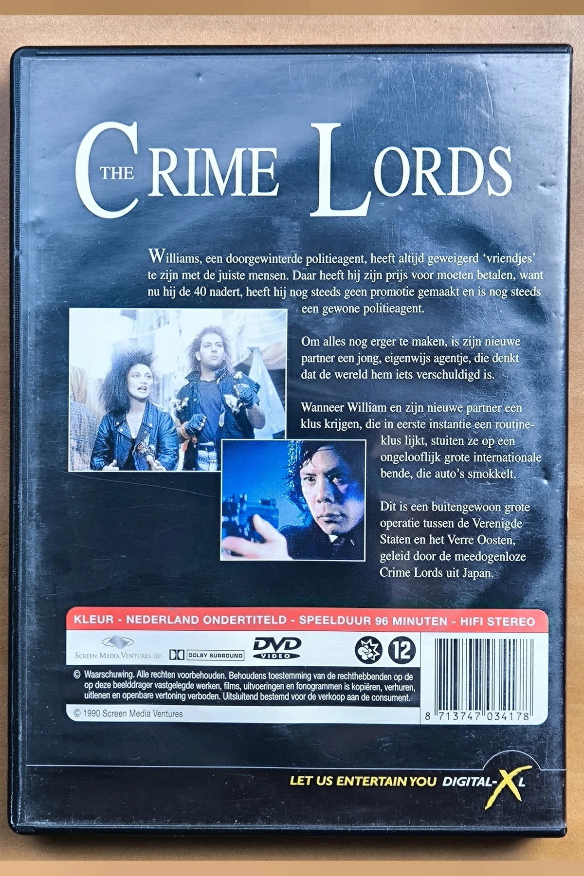 Crime Lords - Achterkant
