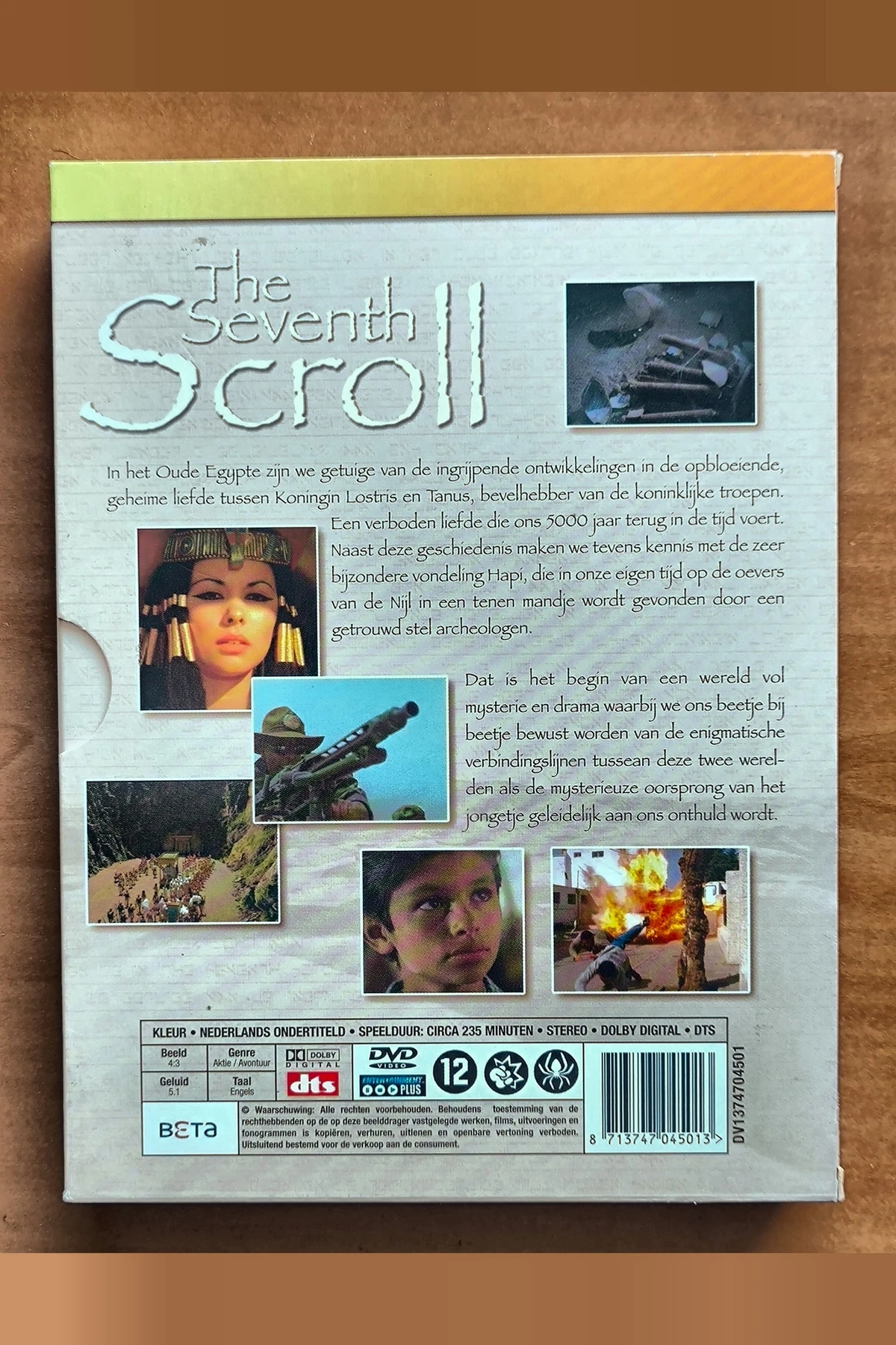 The Seventh Scroll - Achterkant