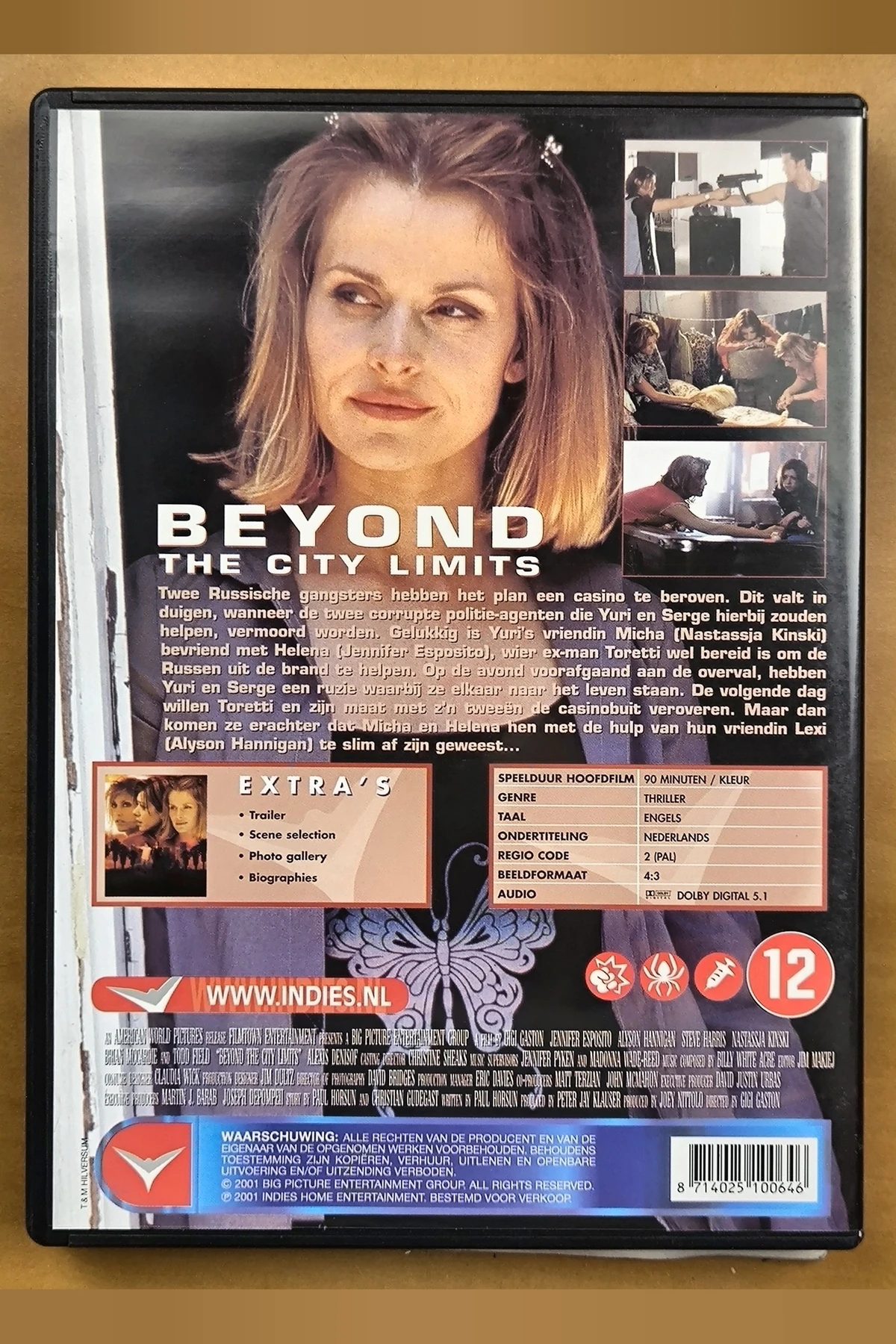 Beyond the City Limits - Achterkant