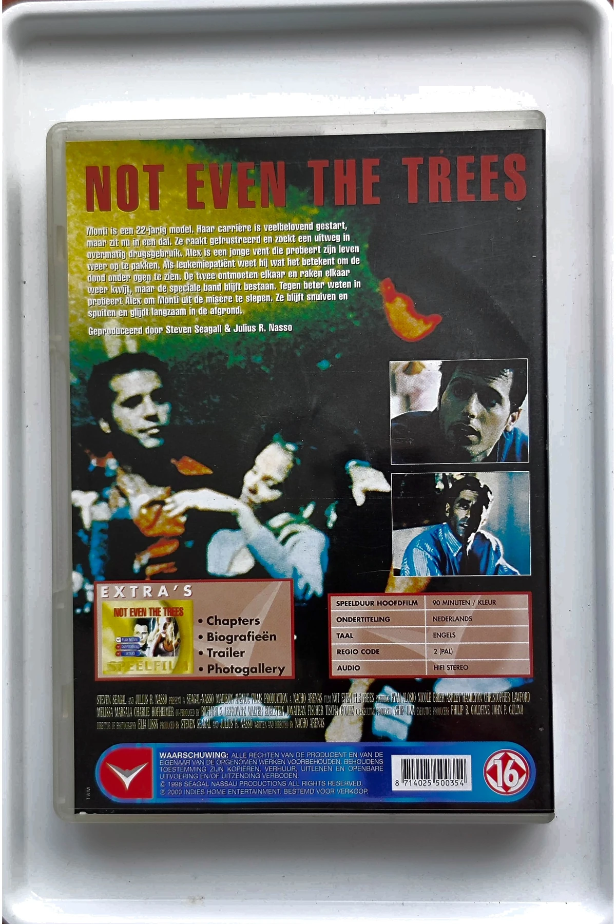 Not Even the Trees - Achterkant