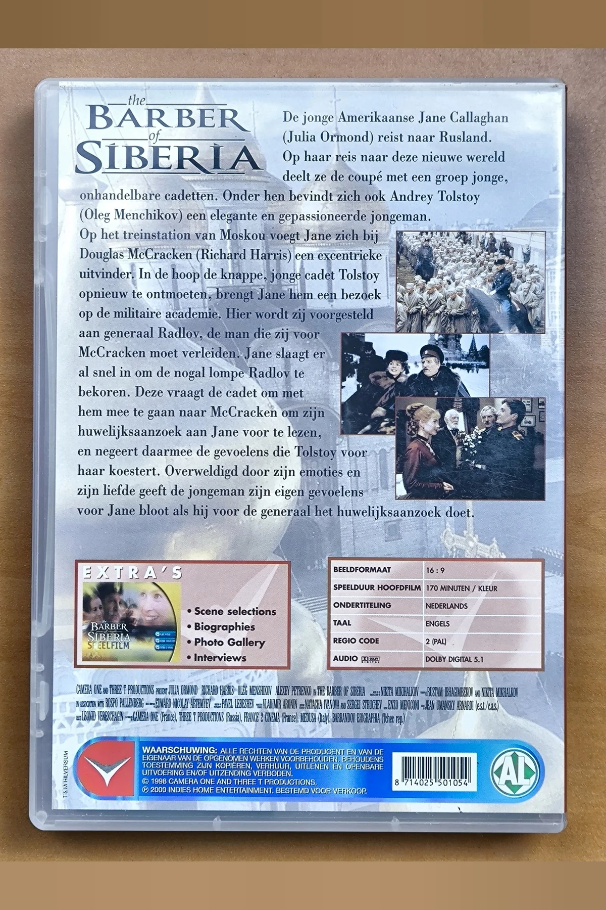 The Barber of Siberia - Achterkant