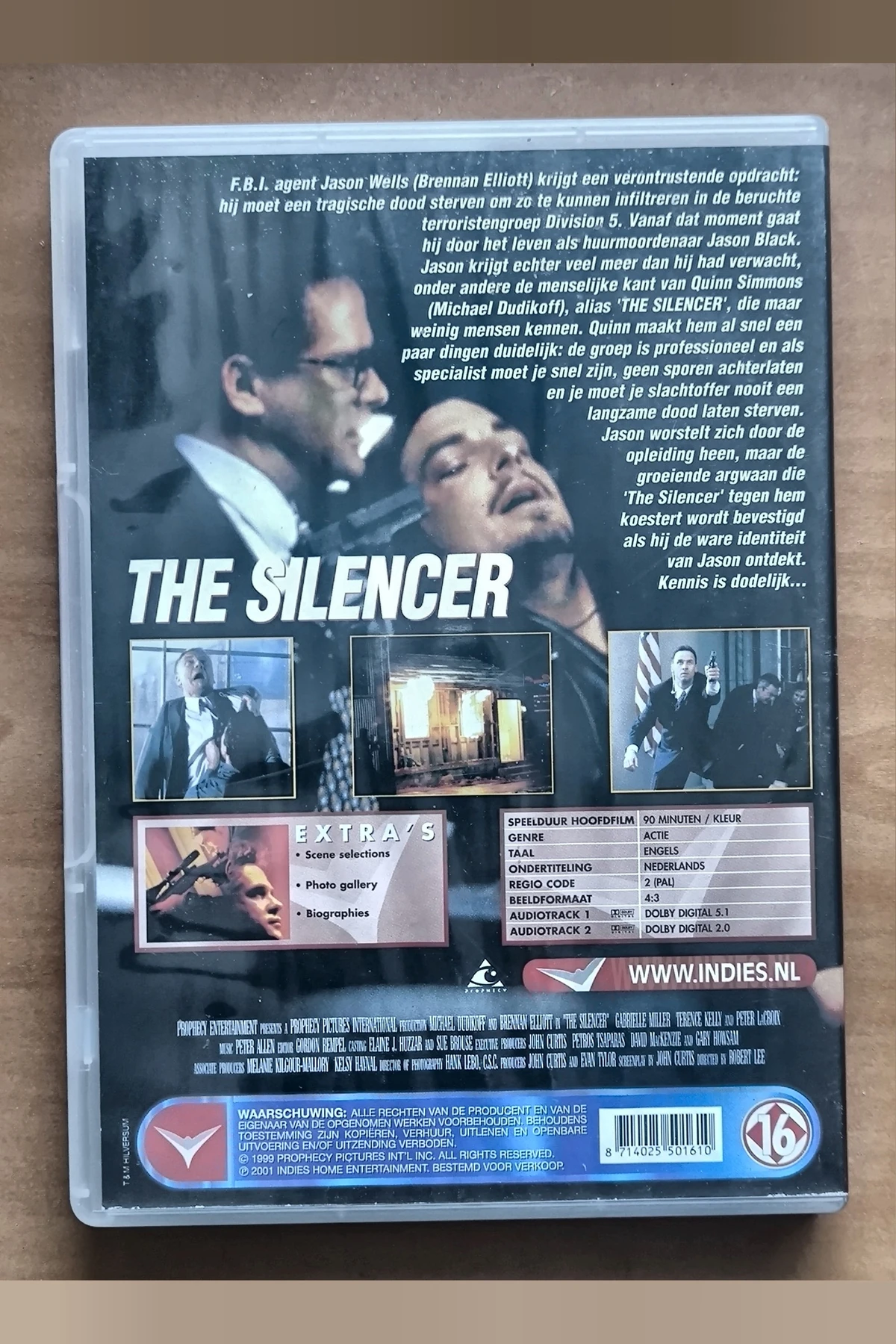 The Silencer - Achterkant