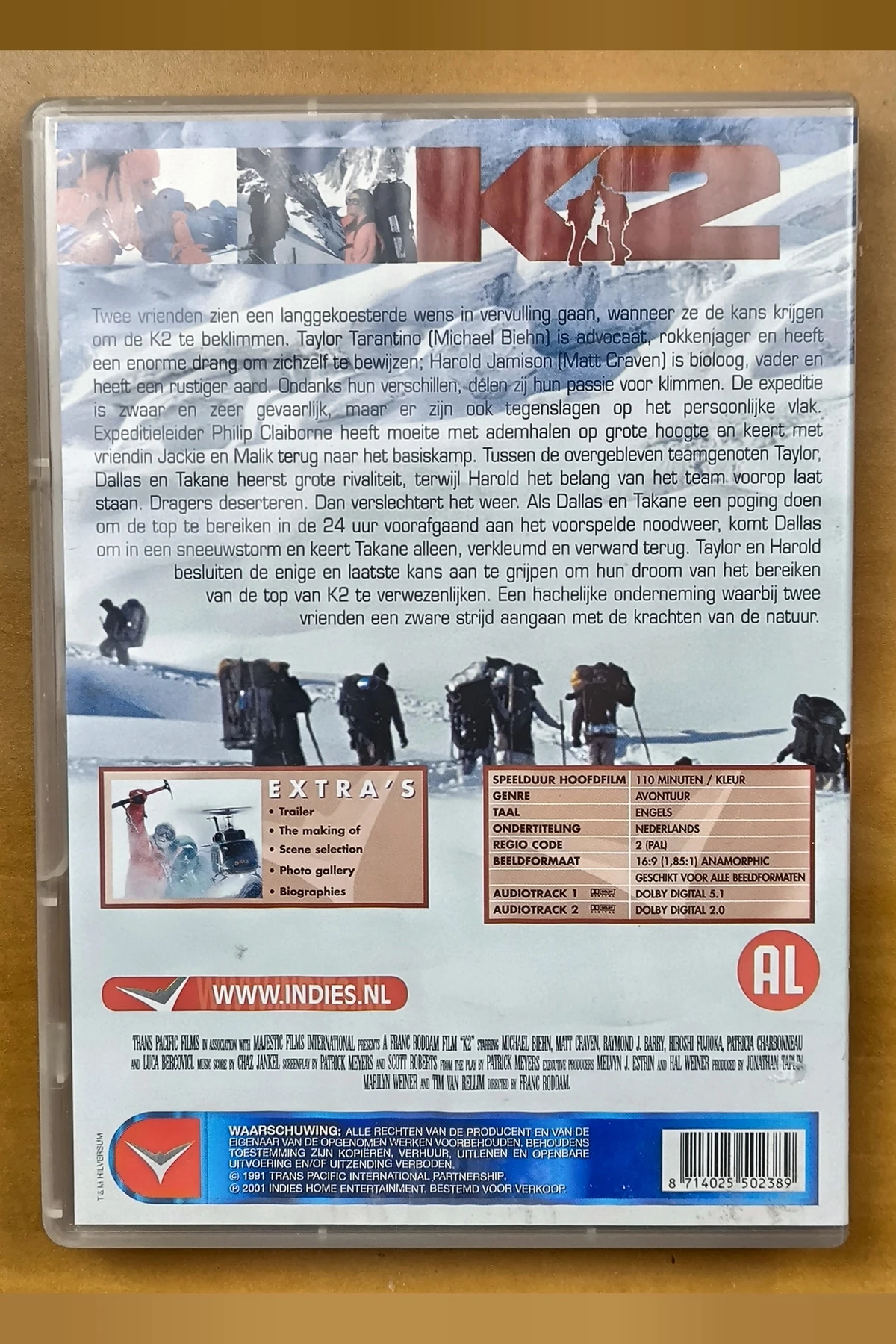 K2 - Achterkant