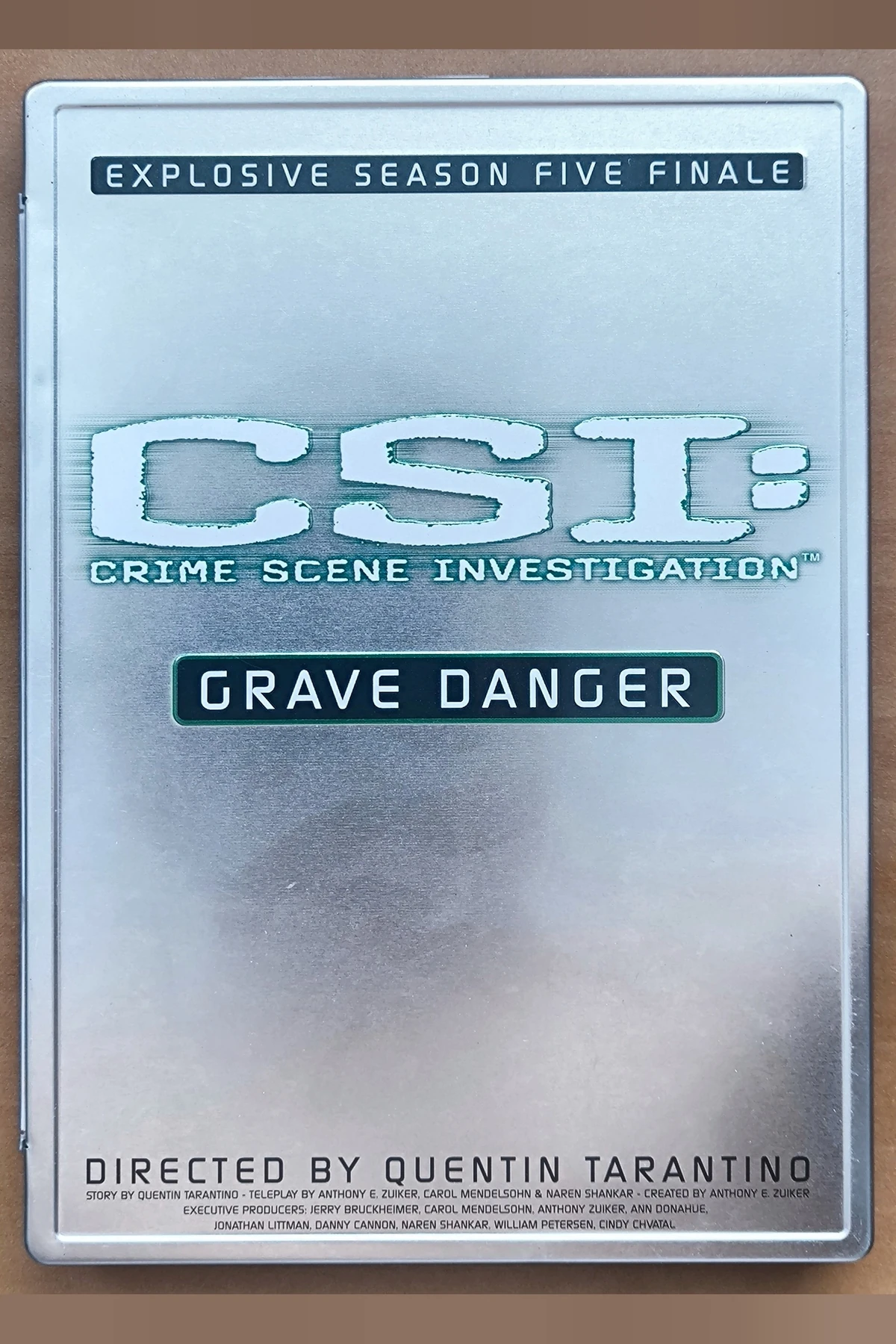 CSI: Crime Scene Investigation: Grave Danger - Voorkant