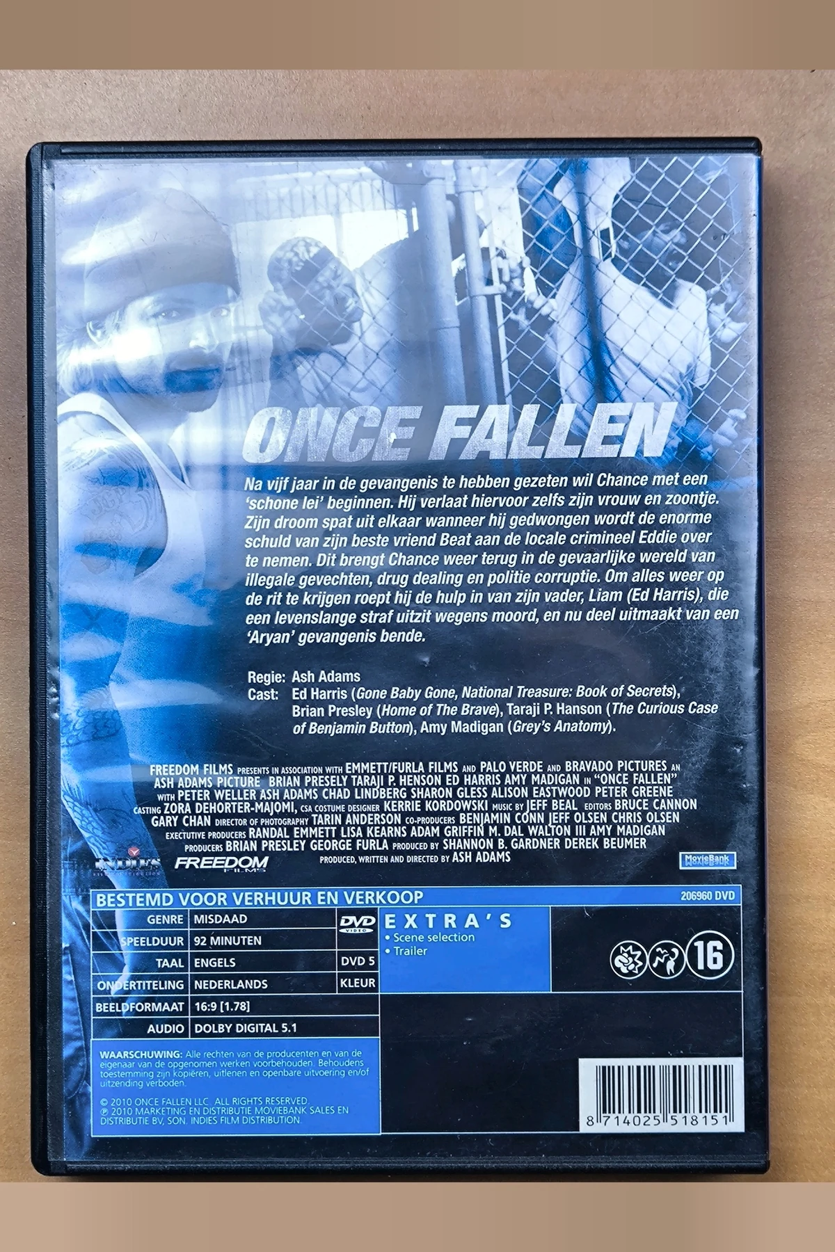 Once Fallen - Achterkant
