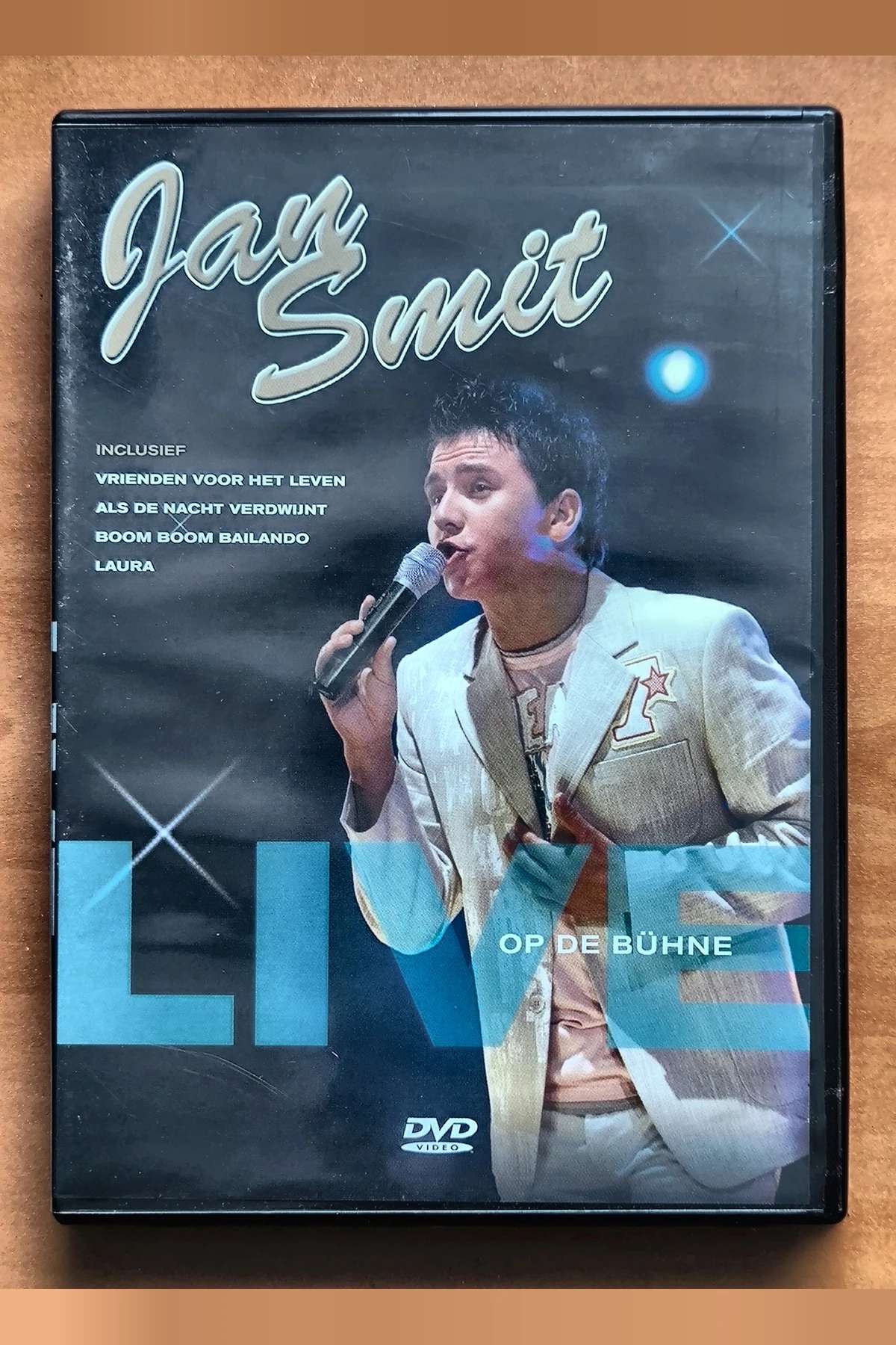 Jan Smit: Live Op De Bühne - Voorkant