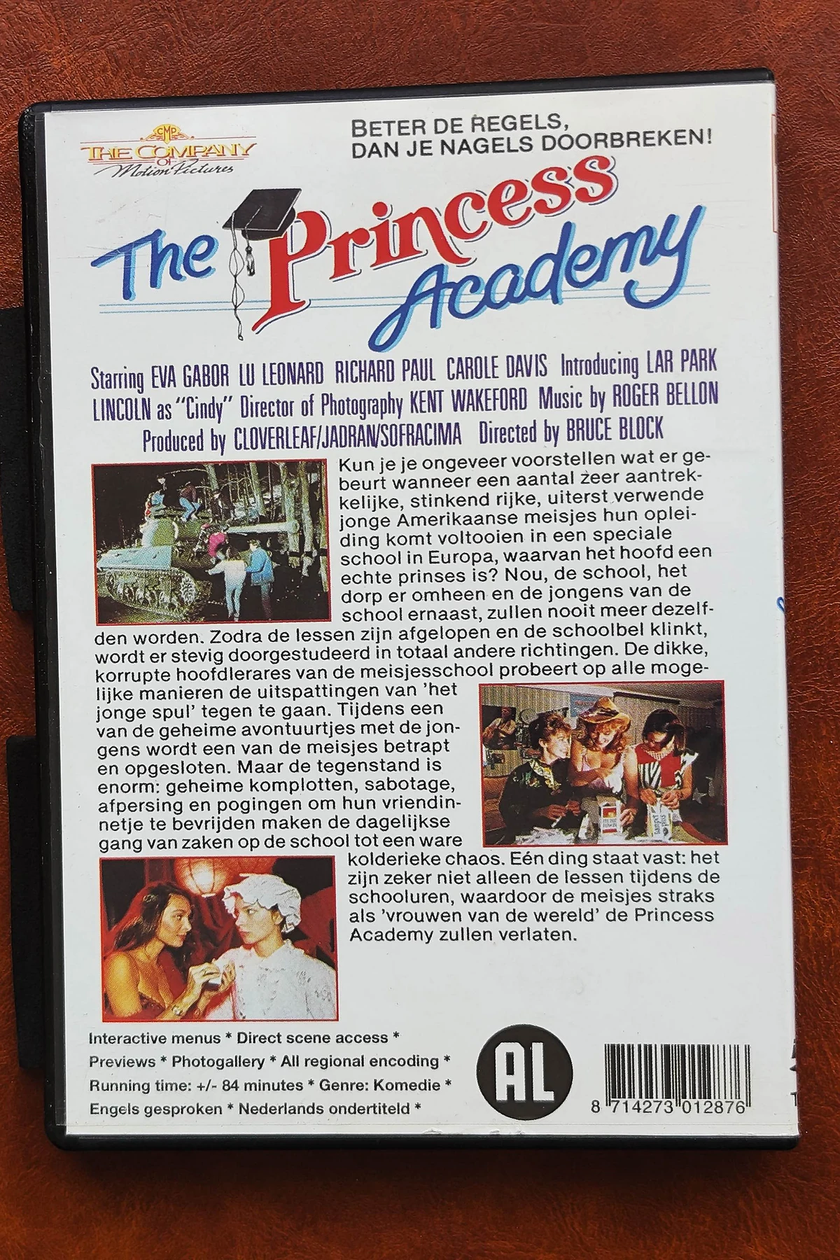 The Princess Academy - Achterkant