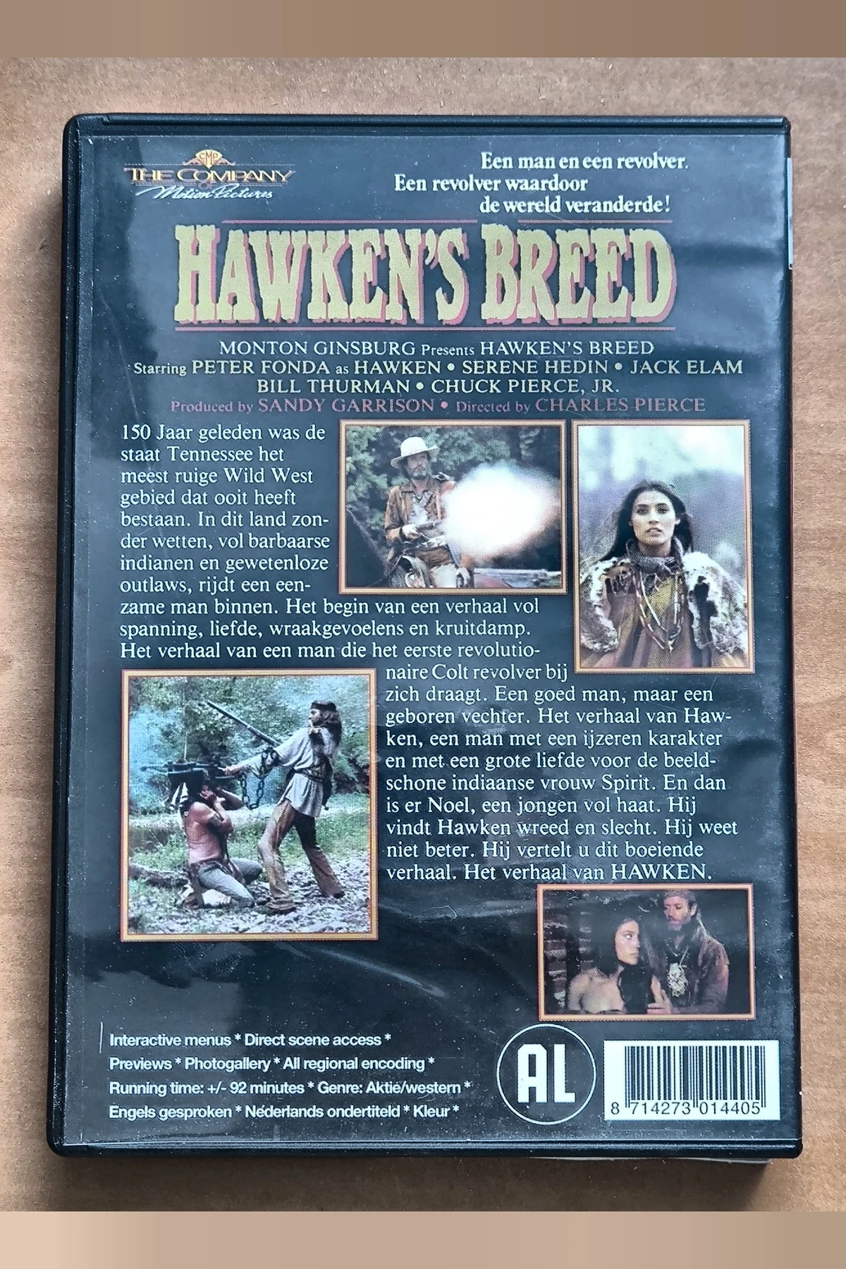 Hawken's Breed - Achterkant