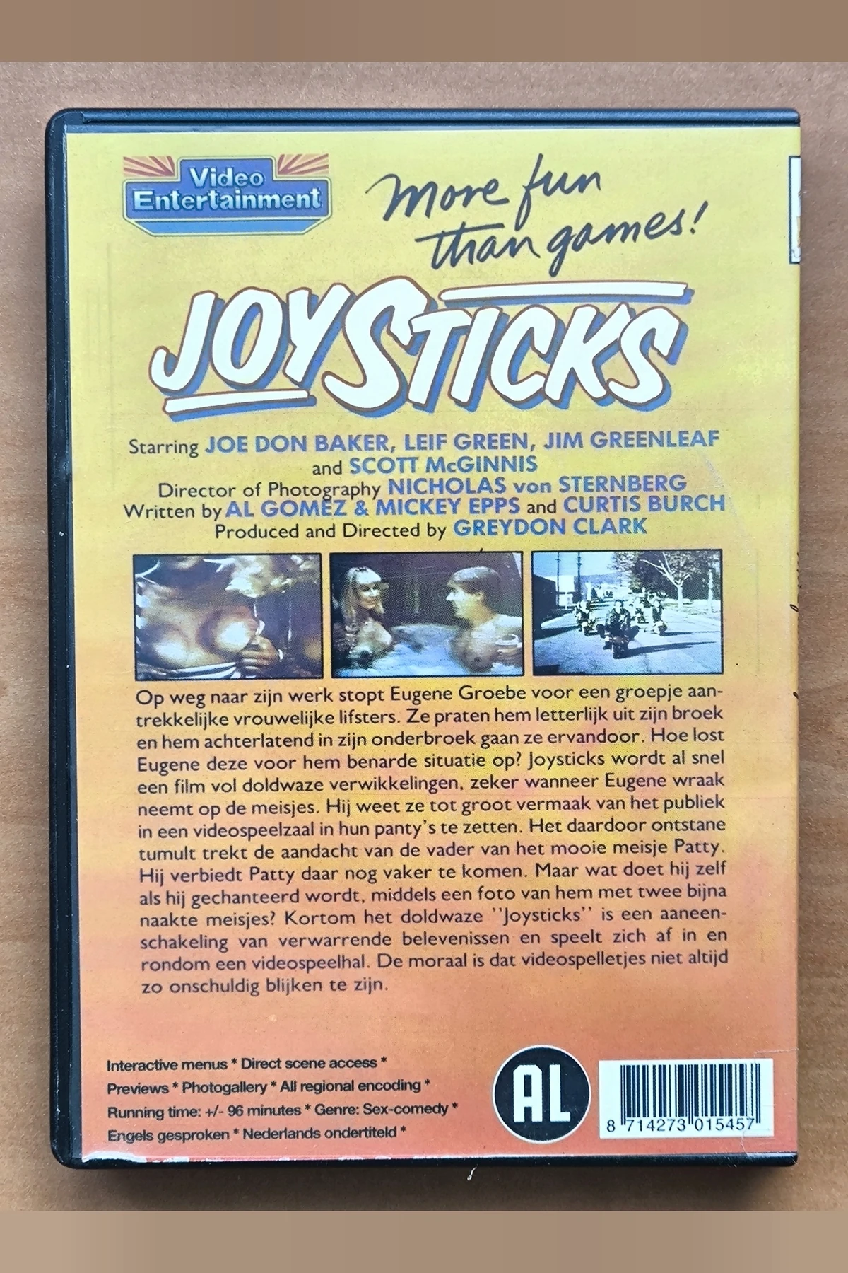 Joysticks - Achterkant