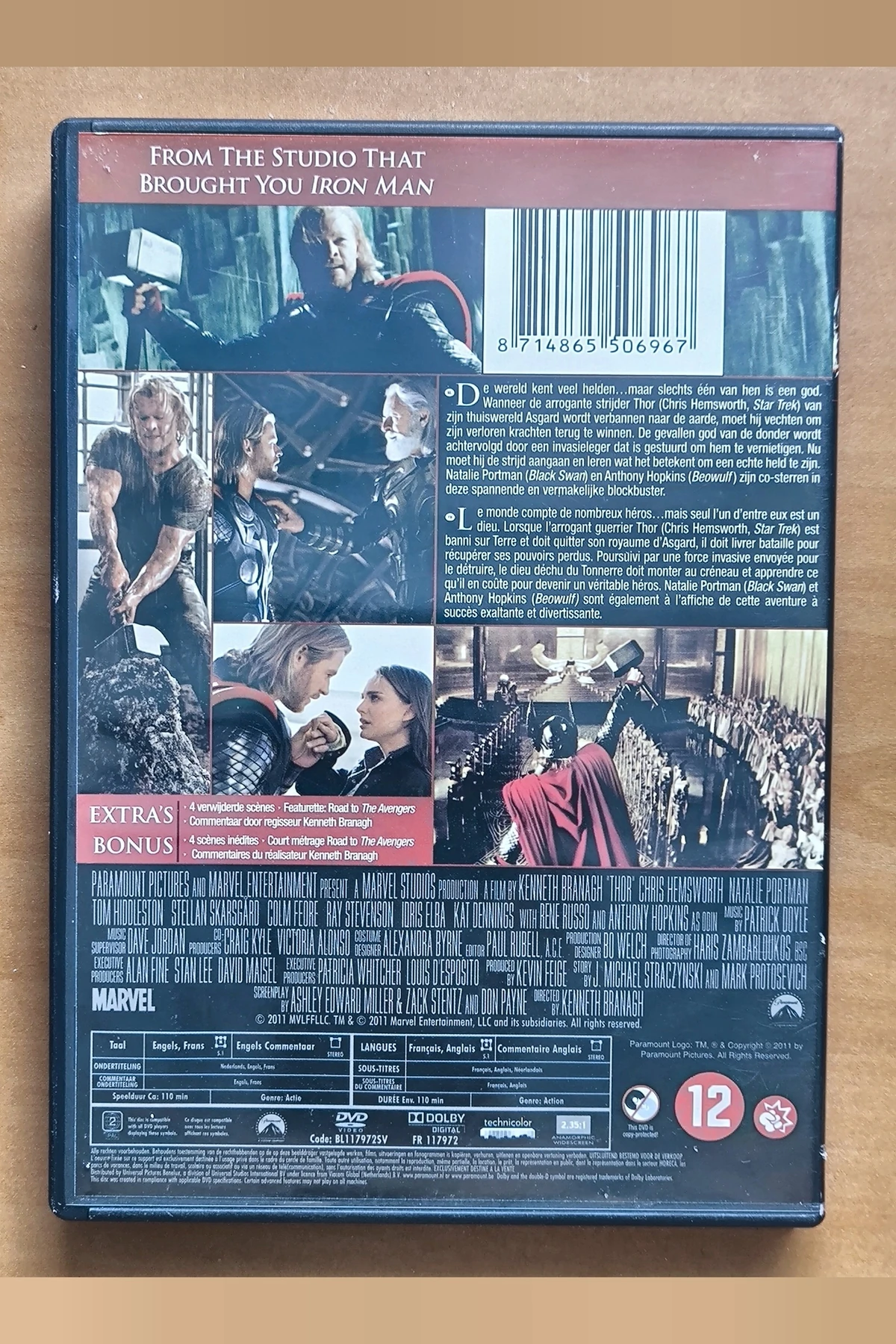 Thor - Achterkant