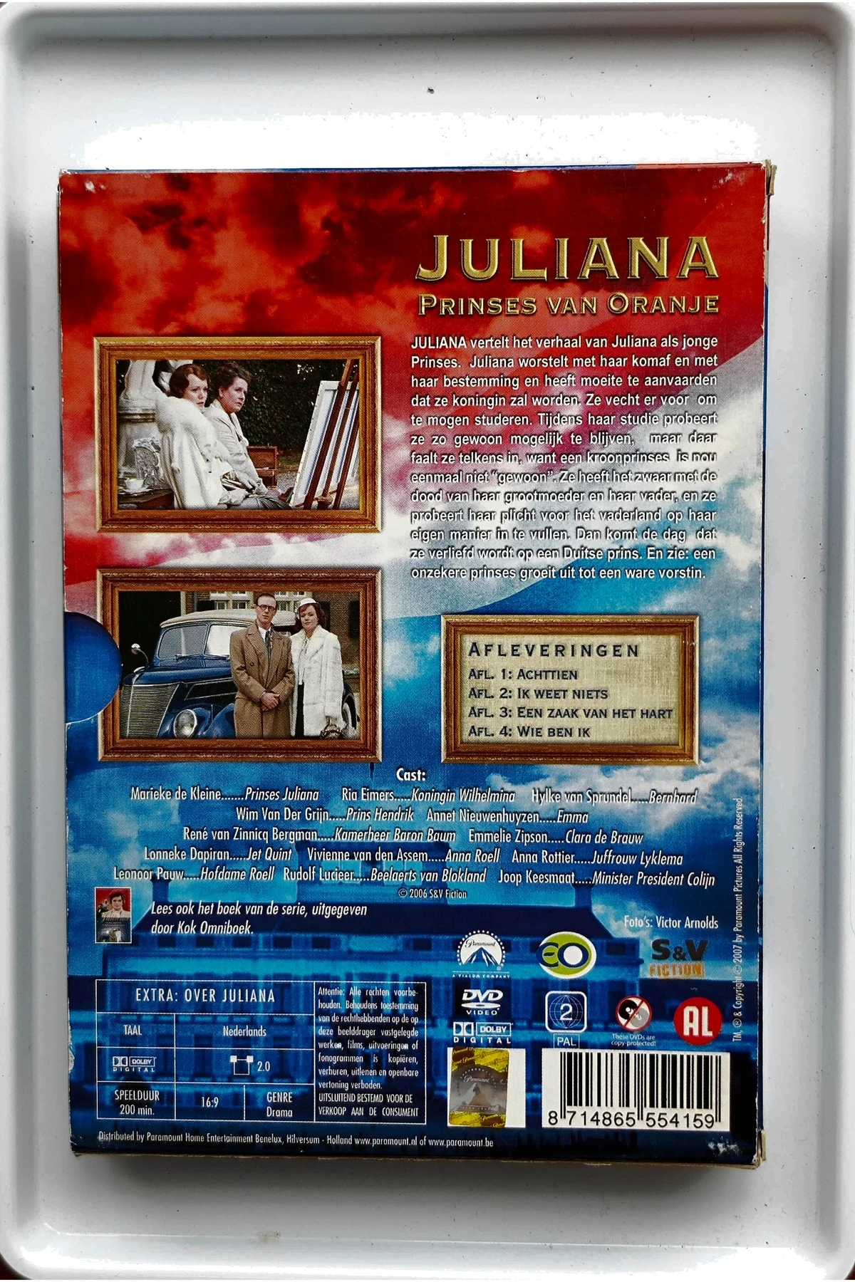 Juliana Prinses van Oranje - Achterkant
