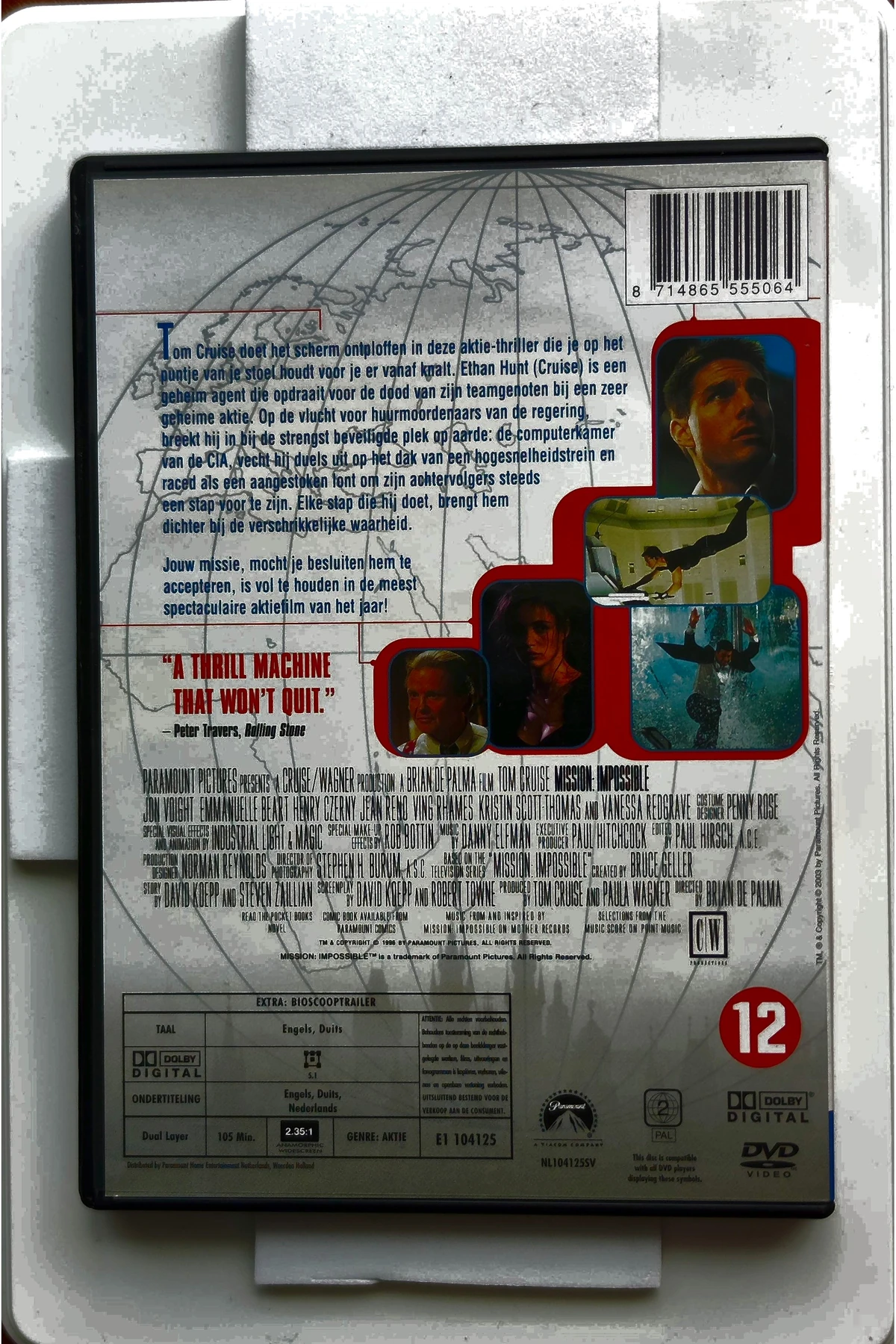 Mission: Impossible - Achterkant