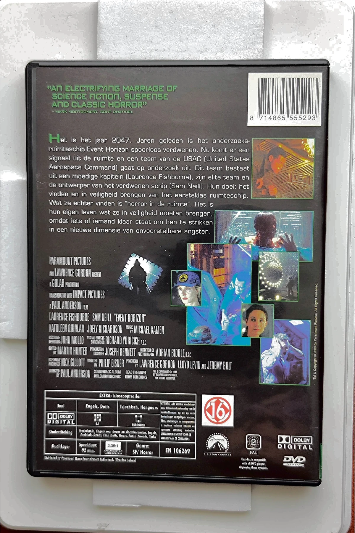 Event Horizon - Achterkant