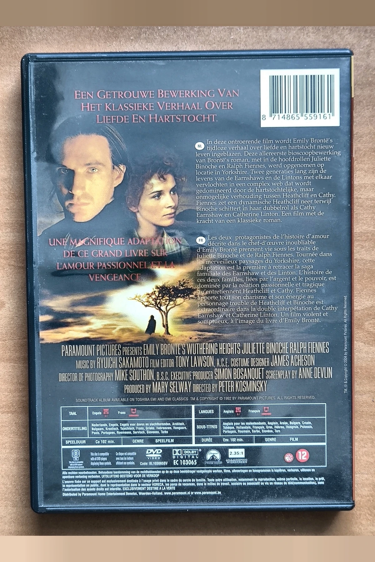 Wuthering Heights - Achterkant