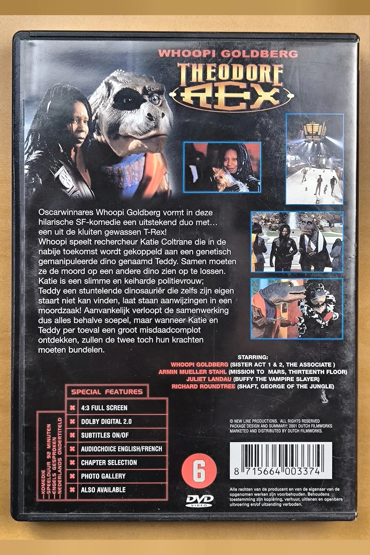 Theodore Rex - Achterkant