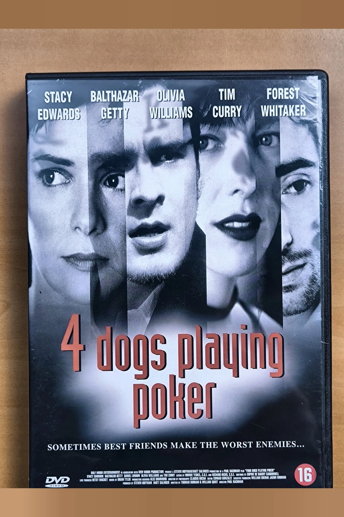 Four Dogs Playing Poker - Voorkant