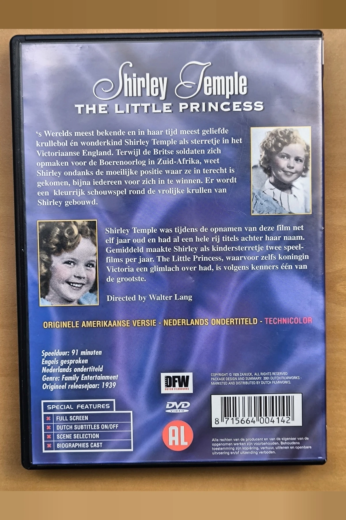 The Little Princess - Achterkant